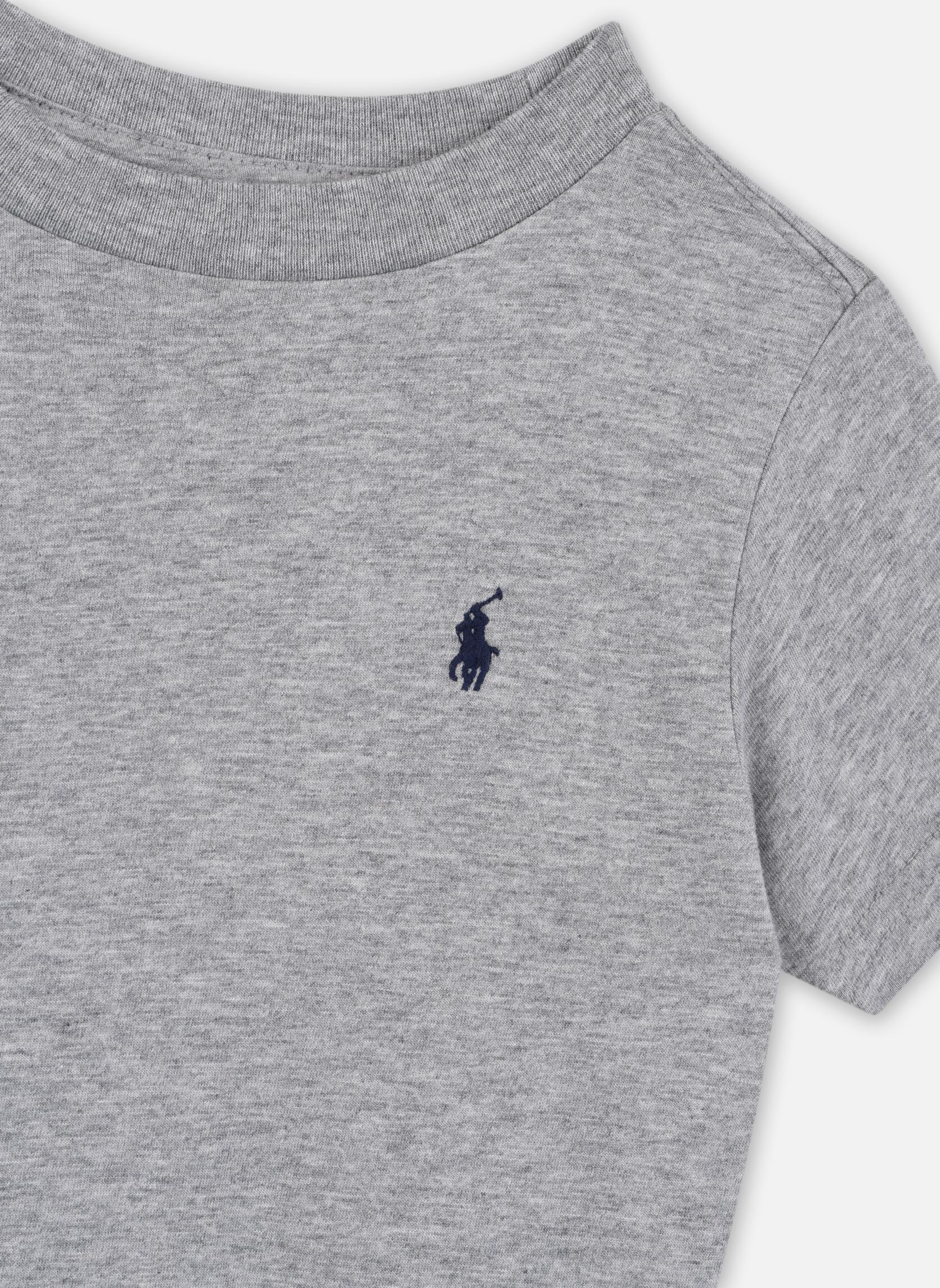 Tee-shirts manches courtes T-Shirt Col Rond Jersey De Coton Kids 83 garçon gris Polo Ralph Lauren Tee-shirts manches courtes T-Shirt Col Rond Jersey De Coton Kids 83 garçon gris ANDOVER HEATHER