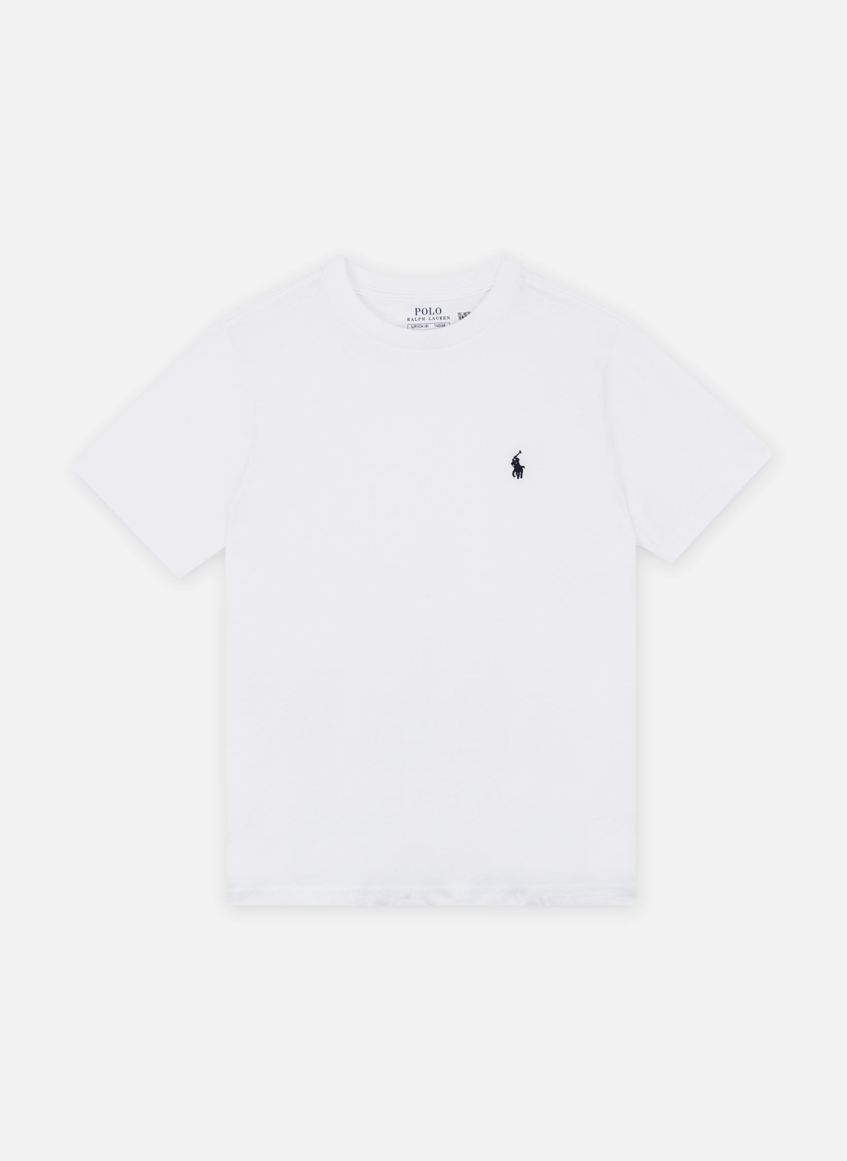 Tee-shirts manches courtes T-Shirt Col Rond Jersey De Coton Kids 83 garçon blanc Polo Ralph Lauren Tee-shirts manches courtes T-Shirt Col Rond Jersey De Coton Kids 83 garçon blanc WHITE