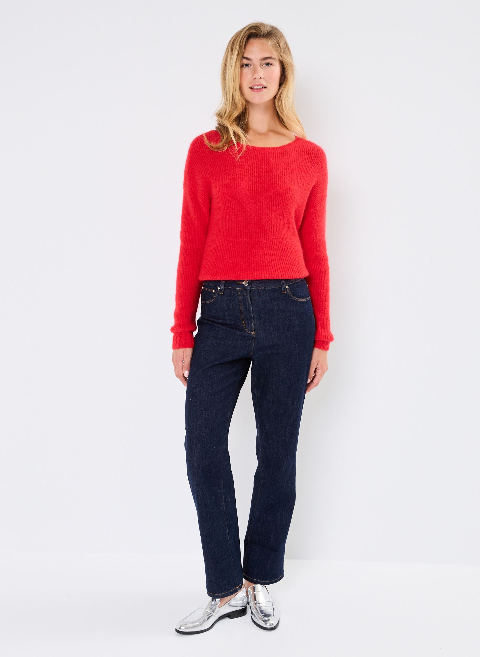 Pulls MARTINA femme rose Georgia Rose Pulls MARTINA femme rose LYCHEE