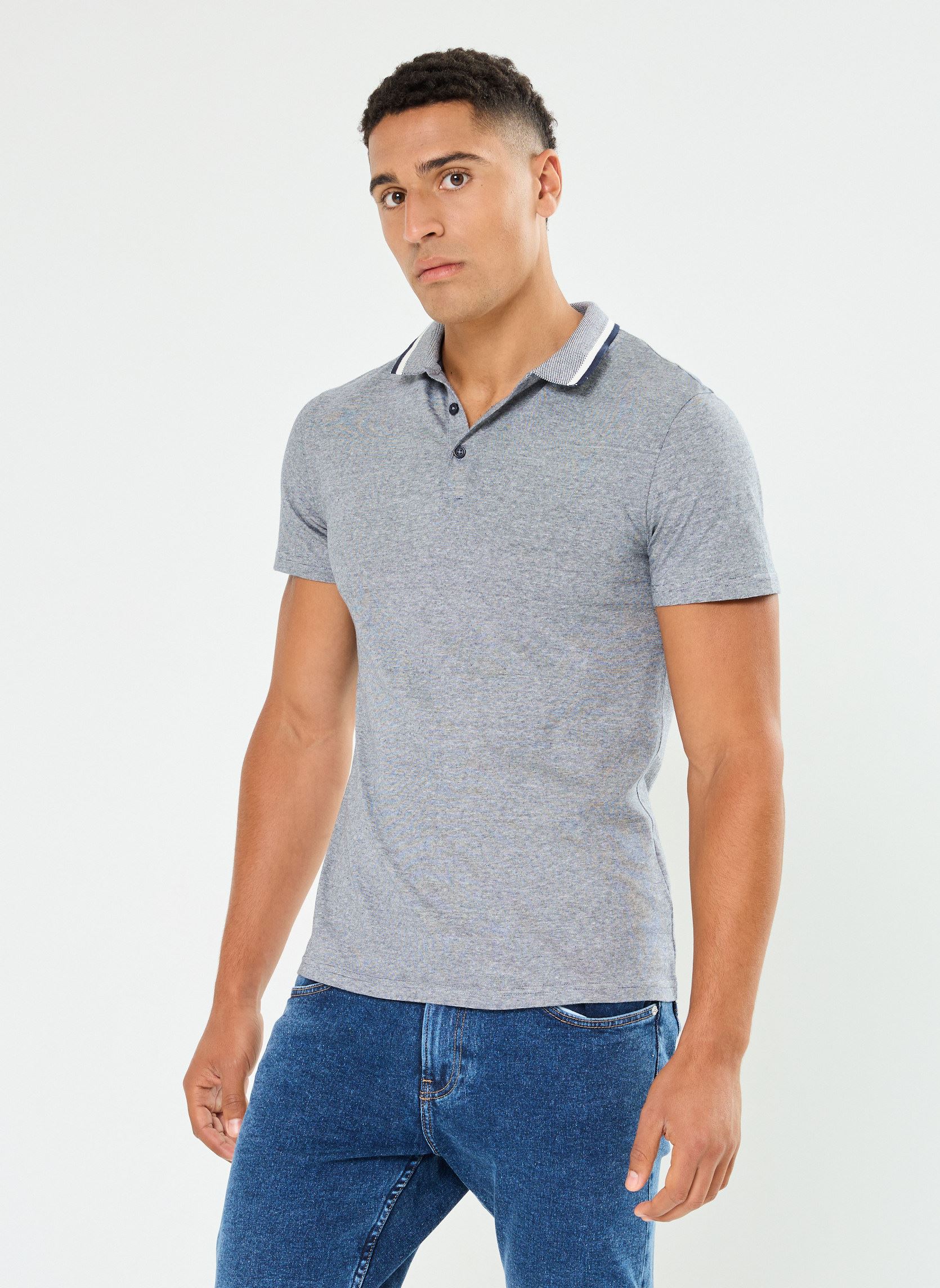 Kurzarm-Poloshirts TPAUL polo herren blau MADE BY Kurzarm-Poloshirts TPAUL polo herren blau Black Iris