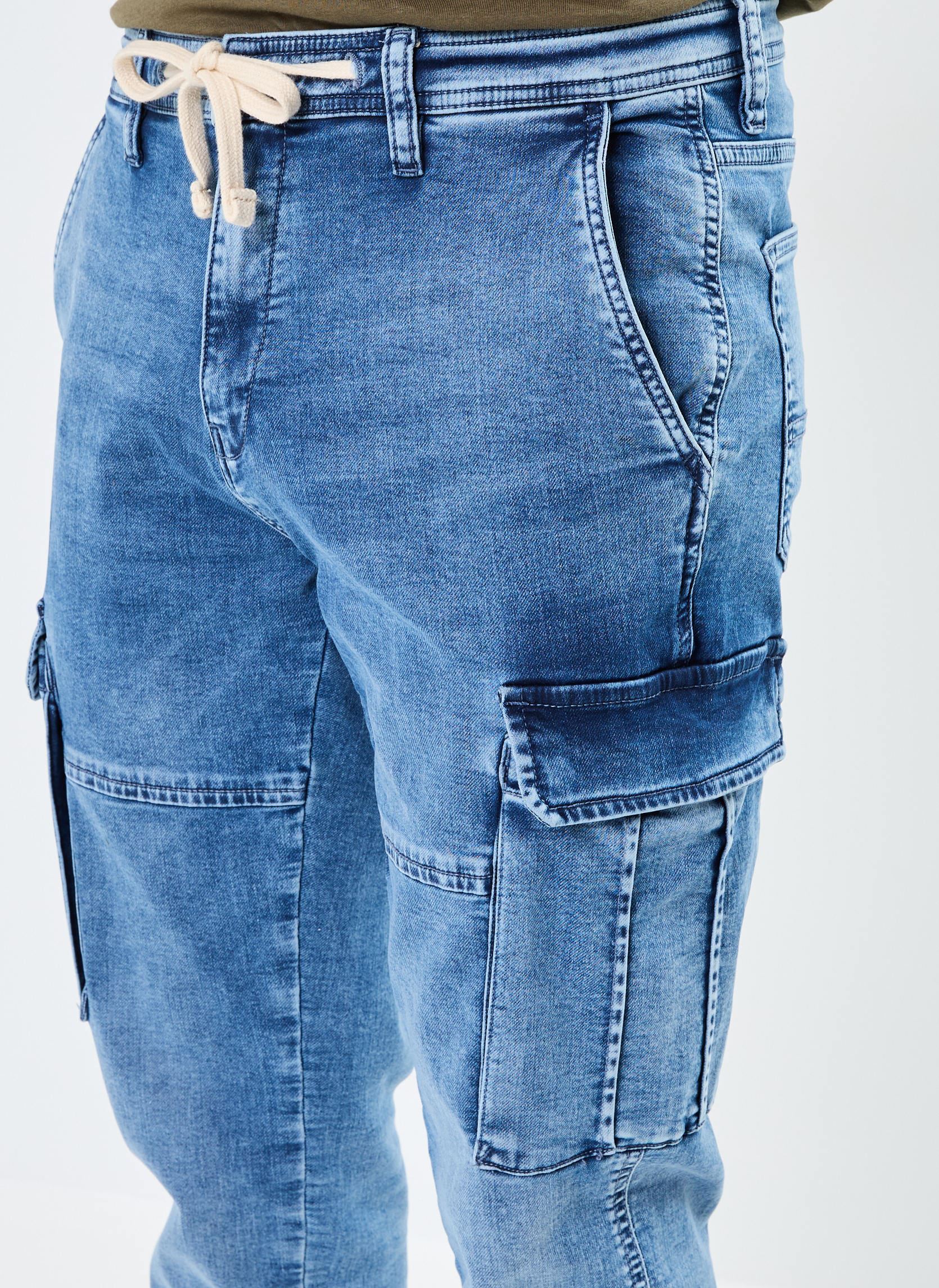 Jeans PRAVESH-DENIM herren blau MADE BY Jeans PRAVESH-DENIM herren blau DENIM DOUBLE STONE
