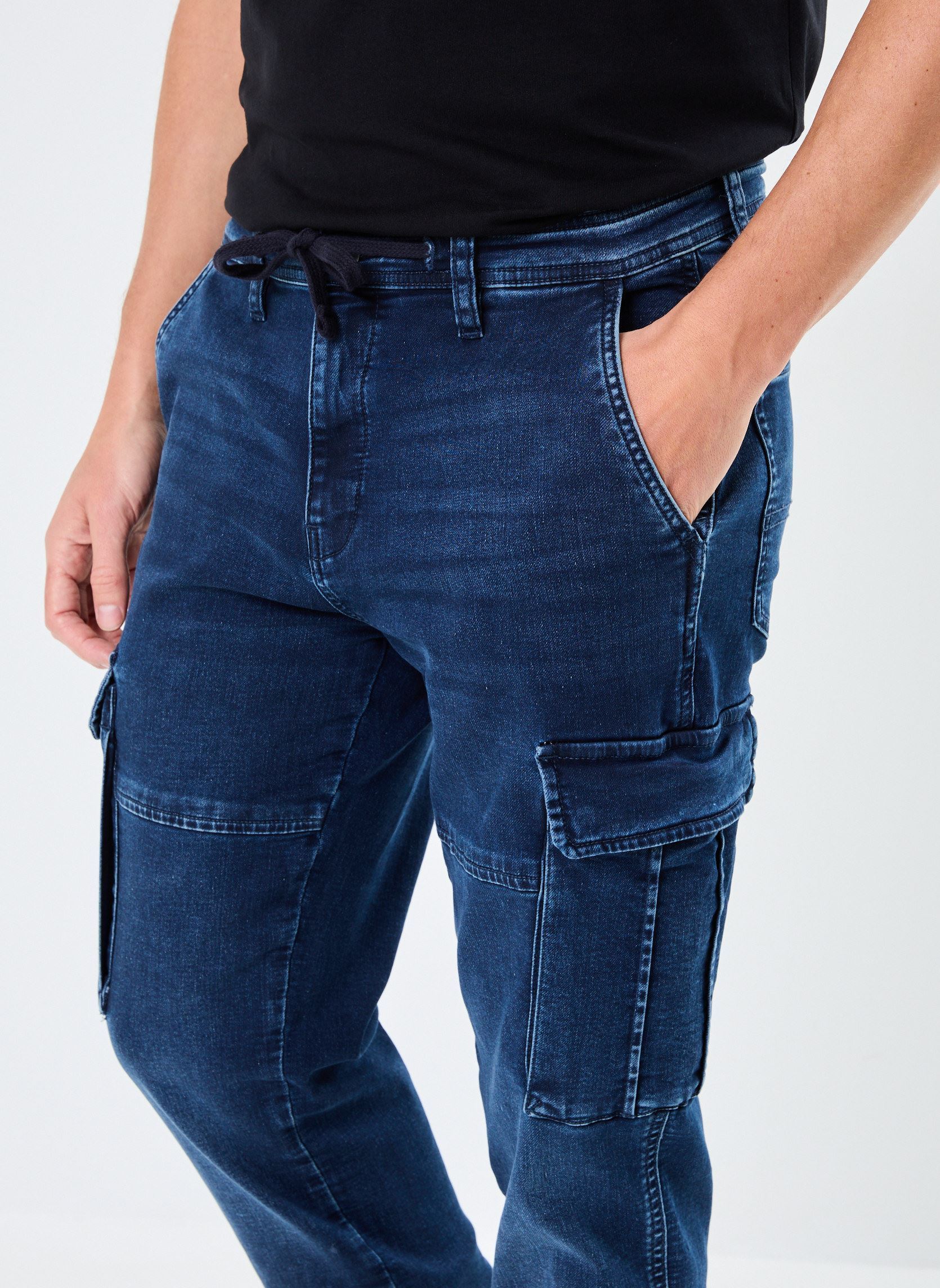 Jeans PRAVESH-DENIM heren blauw MADE BY Jeans PRAVESH-DENIM heren blauw DENIM STONE