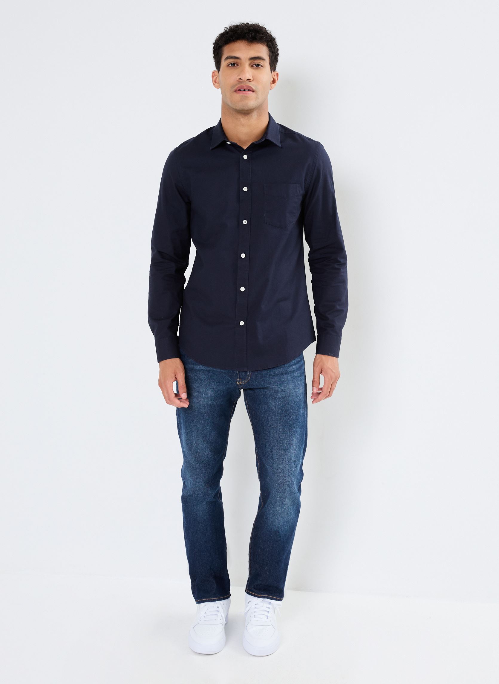Hemden CHUCK herren blau Marvin&Co Hemden CHUCK herren blau NIGHT SKY