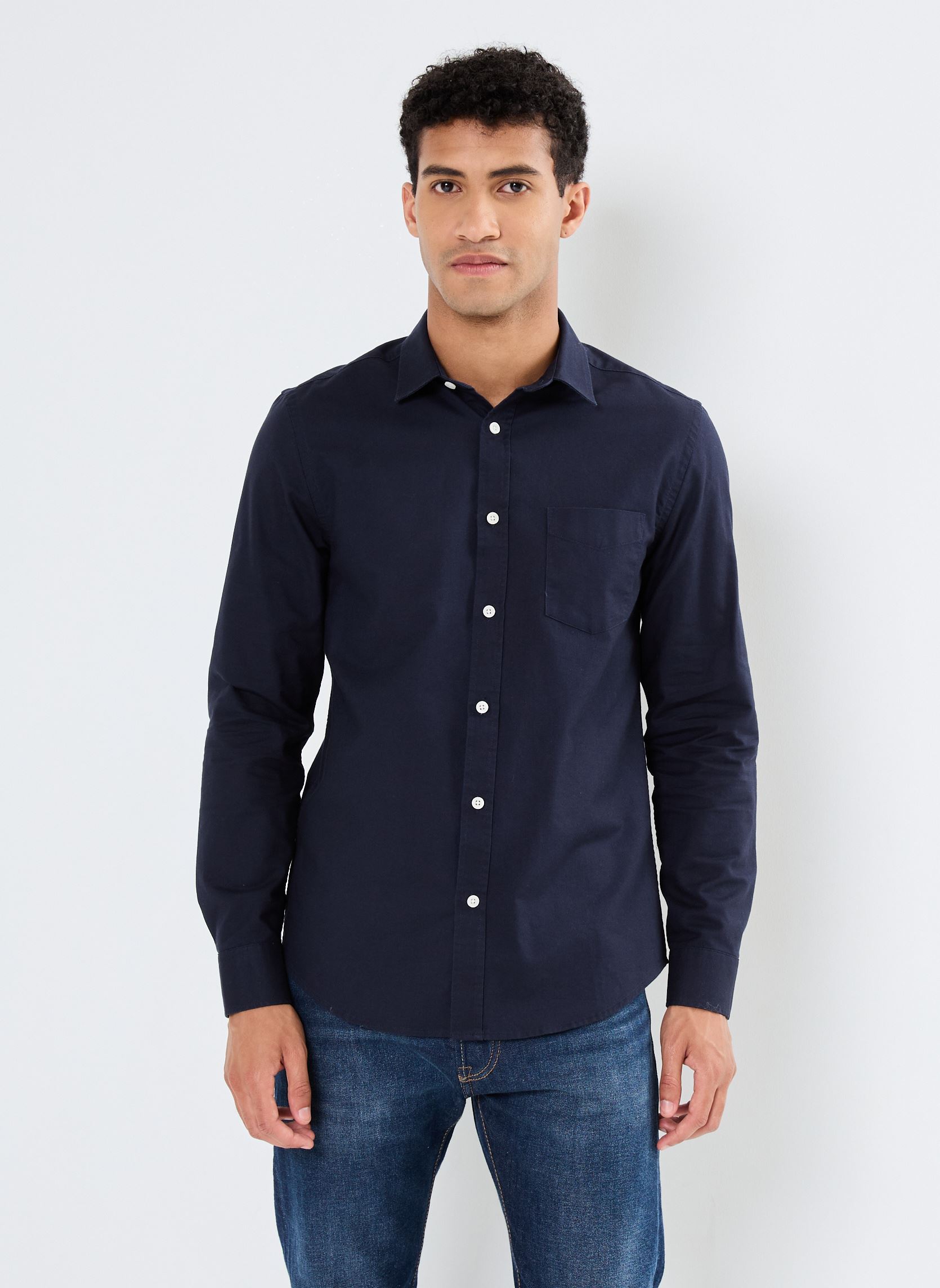 Hemden CHUCK herren blau Marvin&Co Hemden CHUCK herren blau NIGHT SKY