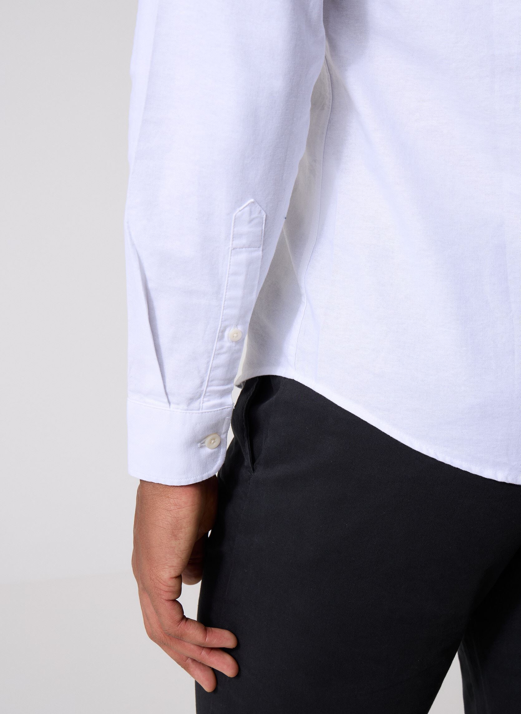 Chemises CHUCK homme blanc Marvin&Co Chemises CHUCK homme blanc LUCENT WHITE