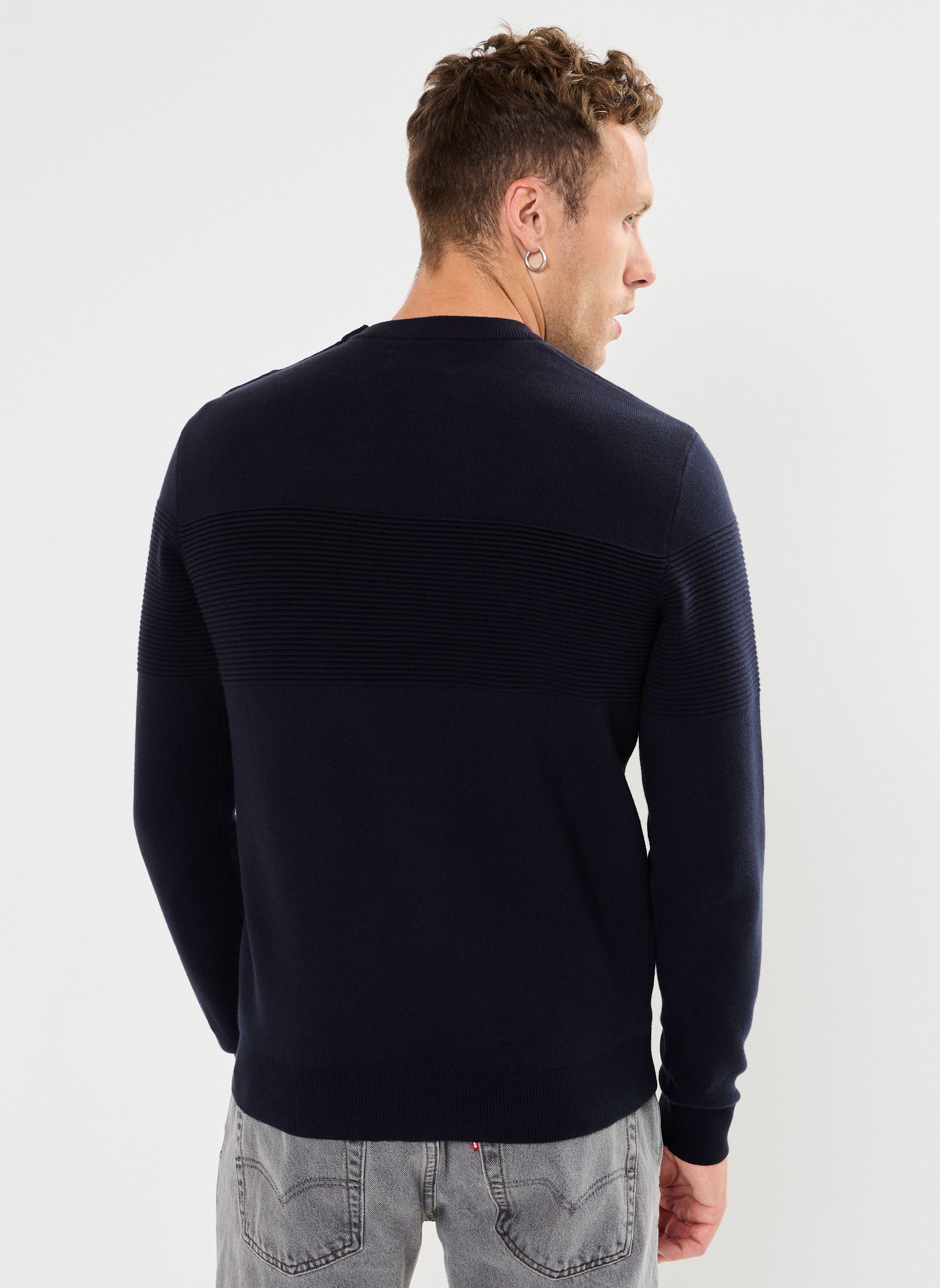 Pulls MALOUIN homme bleu Marvin&Co Pulls MALOUIN homme bleu NIGHT SKY
