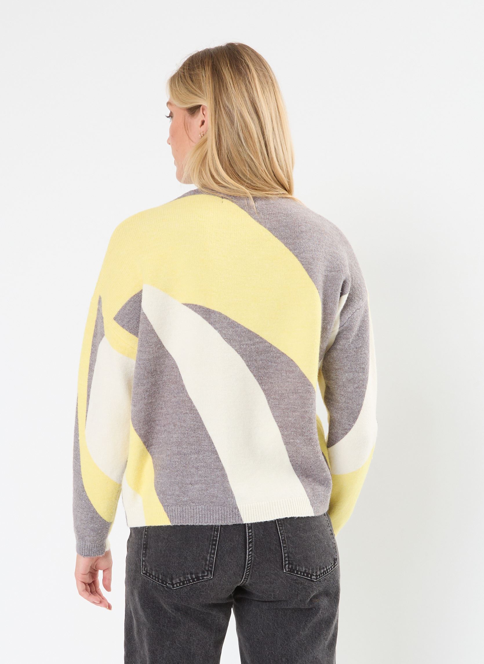 Pulls MIJAUNE femme jaune MADE BY Pulls MIJAUNE femme jaune YELLOW CREAM