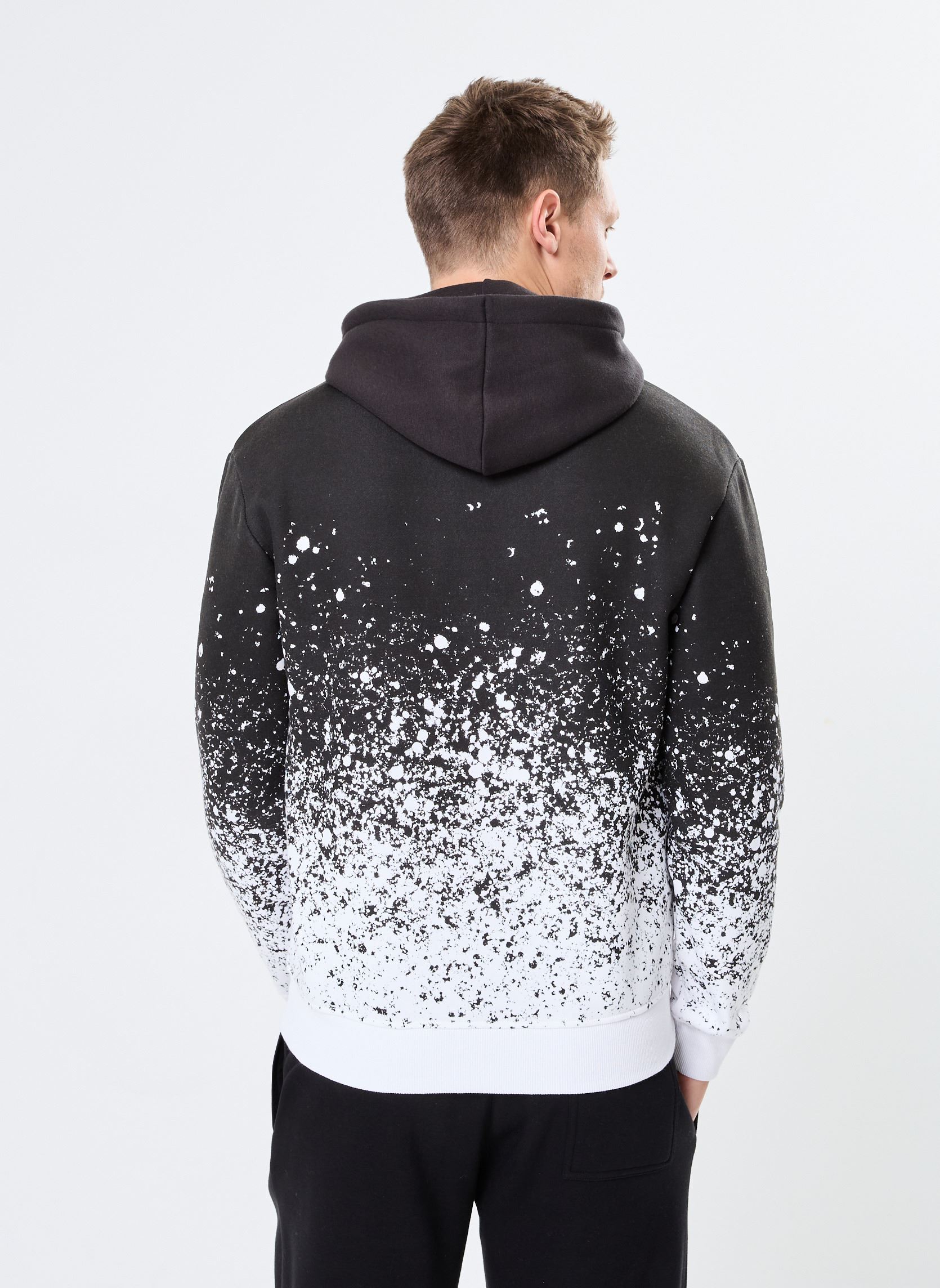 Sweats à capuche MSTREET sweatshirt homme noir MADE BY Sweats à capuche MSTREET sweatshirt homme noir JET BLACK