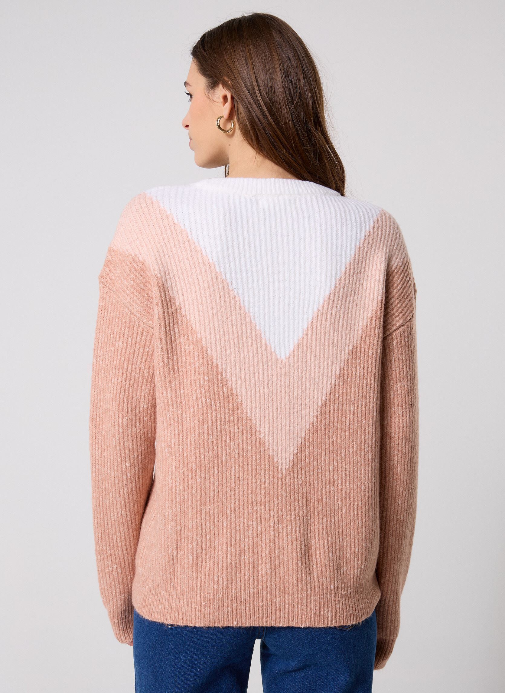 Pulls MJACKY femme rose MADE BY Pulls MJACKY femme rose MELANGE LIGHT PINK