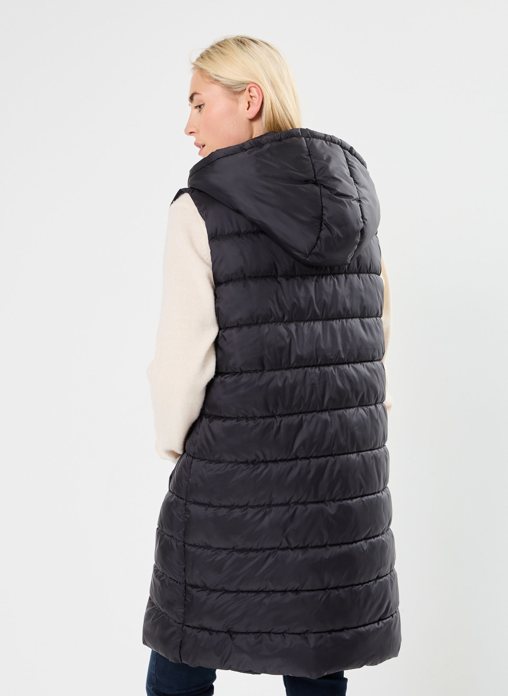 Gewatteerde jassen GEMINOLONGSM dames zwart MADE BY Gewatteerde jassen GEMINOLONGSM dames zwart JET BLACK