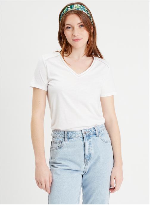Cache Cache Tee-shirts KPLUMSLUB femme blanc