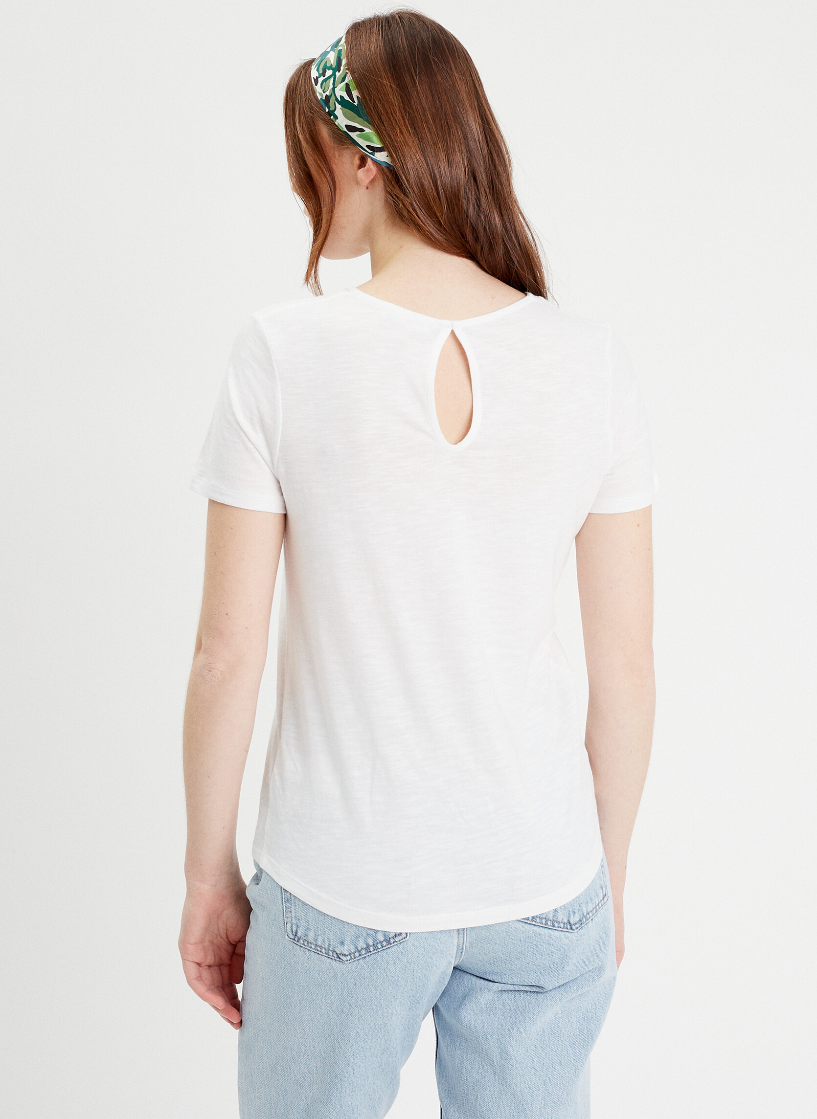 Tee-shirts KPLUMSLUB femme blanc Cache Cache Tee-shirts KPLUMSLUB femme blanc Blanc