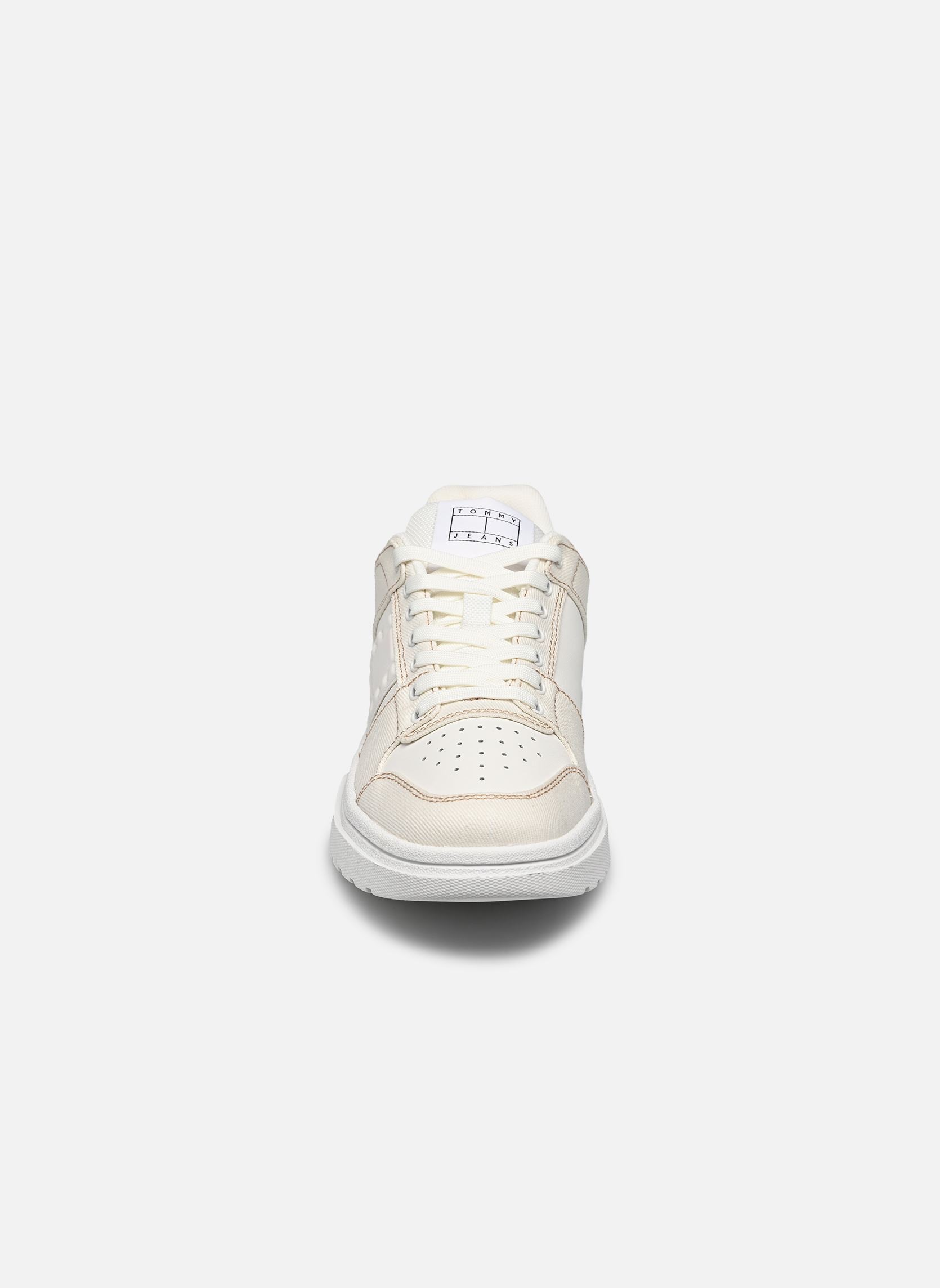Baskets THE BROOKLYN MIX MEDIA femme blanc Tommy Jeans Baskets THE BROOKLYN MIX MEDIA femme blanc IVORY