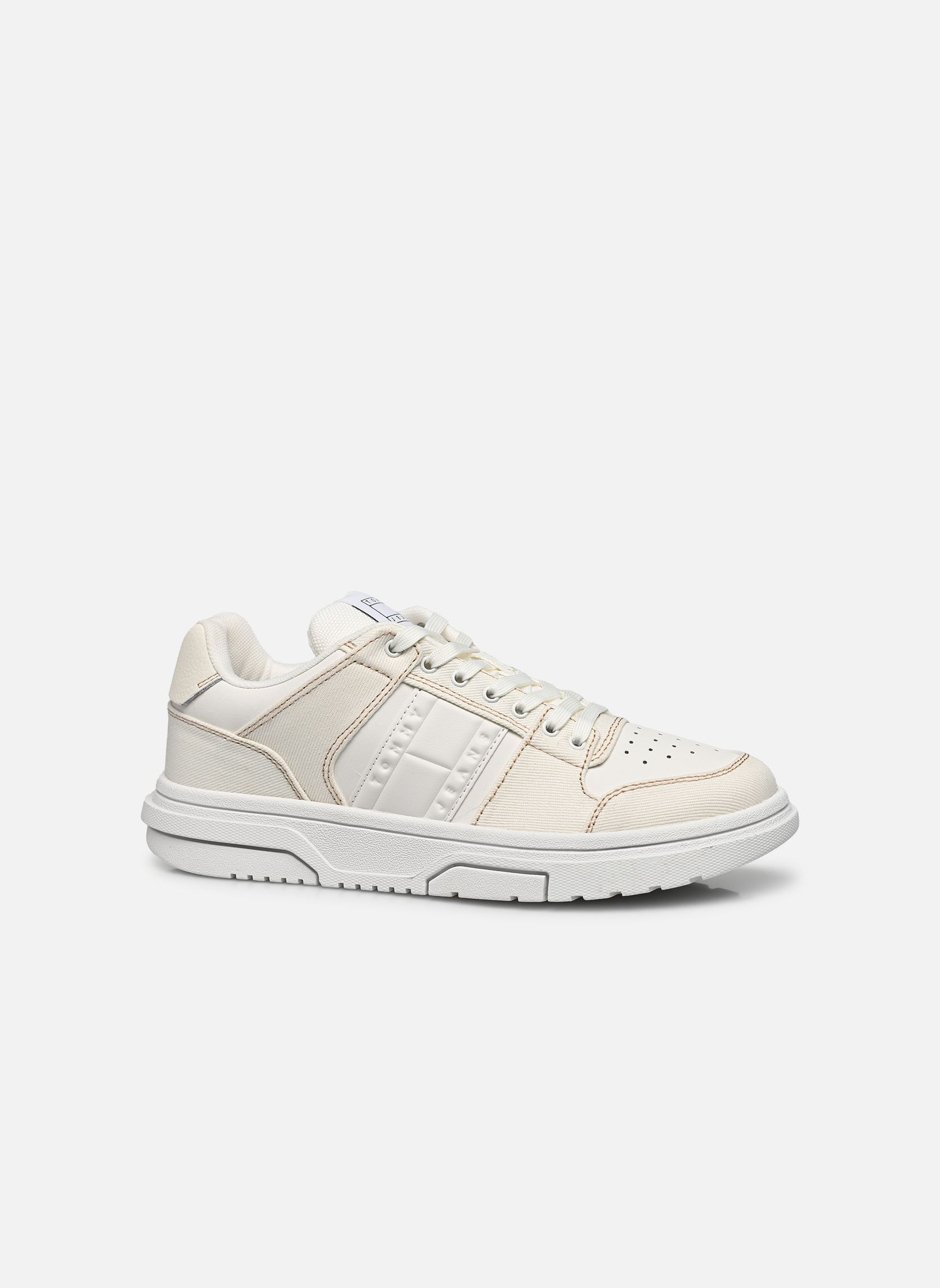 Baskets THE BROOKLYN MIX MEDIA femme blanc Tommy Jeans Baskets THE BROOKLYN MIX MEDIA femme blanc IVORY
