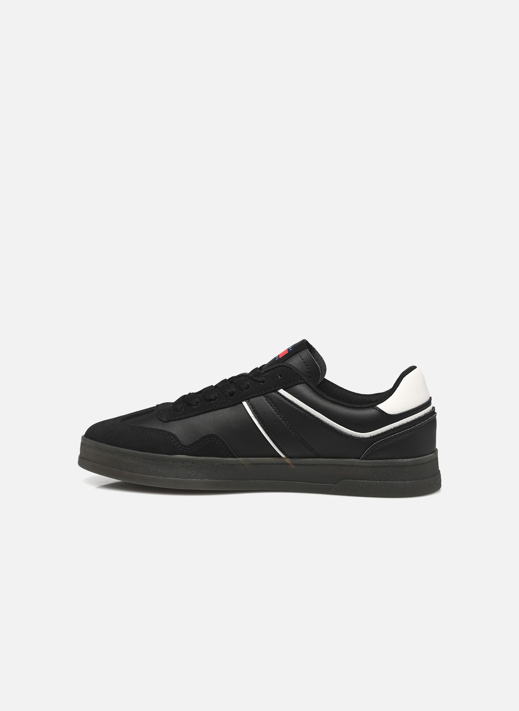 Sneaker TJM LEATHER RETRO CUPSOLE herren schwarz Tommy Jeans Sneaker TJM LEATHER RETRO CUPSOLE herren schwarz BLACK