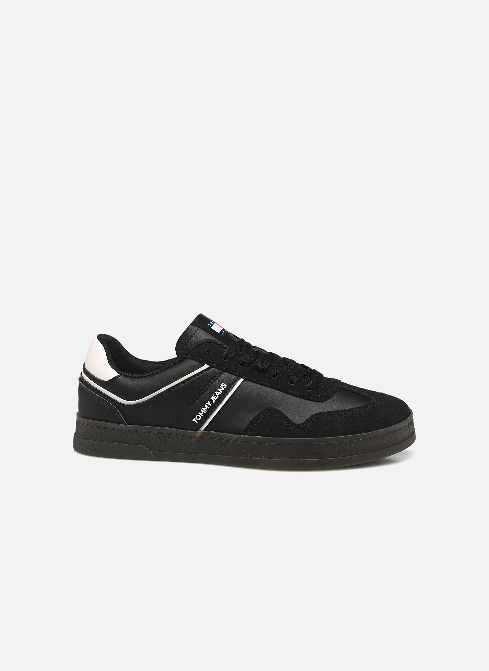 Sneaker TJM LEATHER RETRO CUPSOLE herren schwarz Tommy Jeans Sneaker TJM LEATHER RETRO CUPSOLE herren schwarz BLACK
