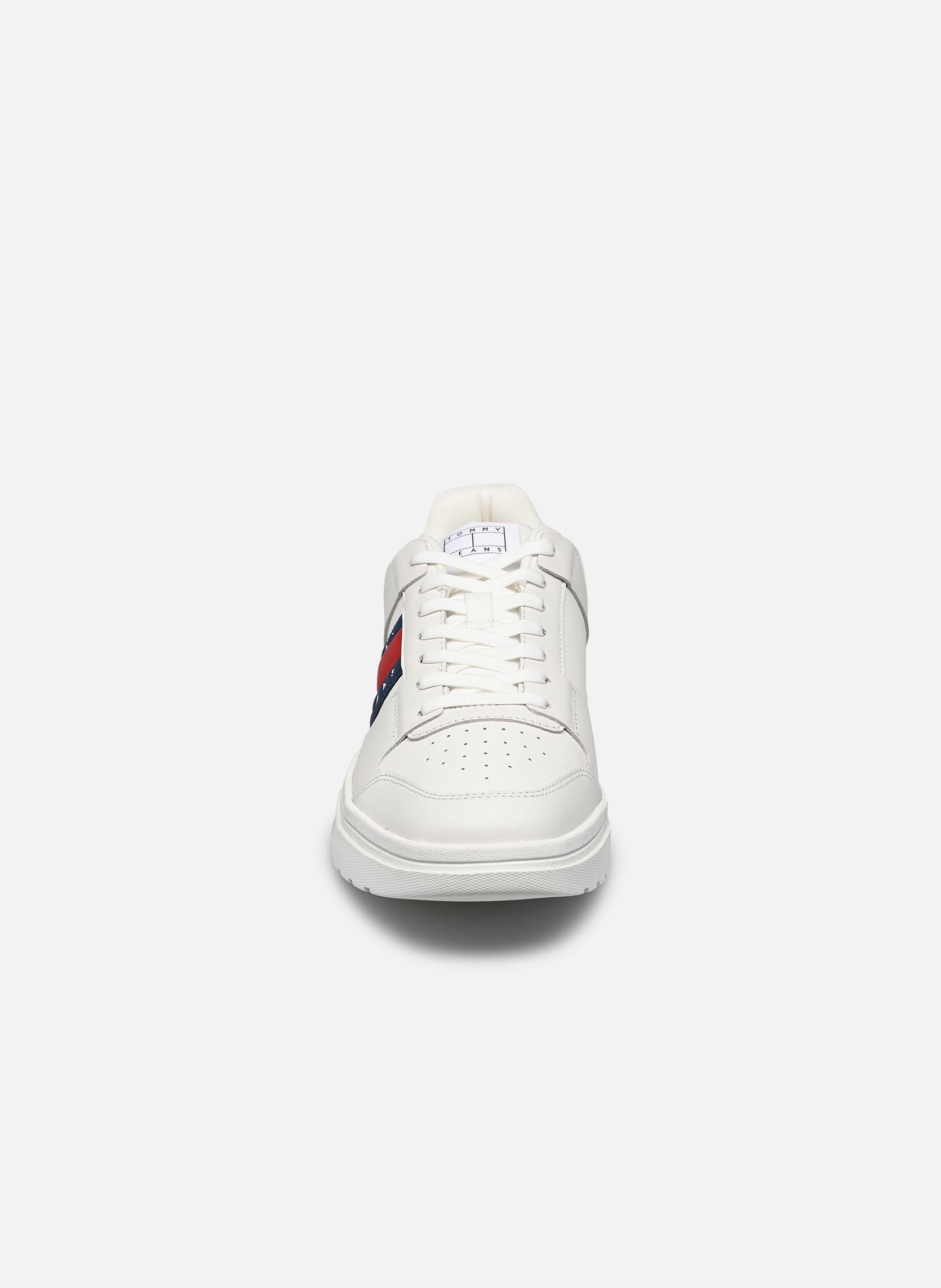 Baskets basses THE BROOKLYN LEATHER homme blanc Tommy Jeans Baskets basses THE BROOKLYN LEATHER homme blanc ECRU