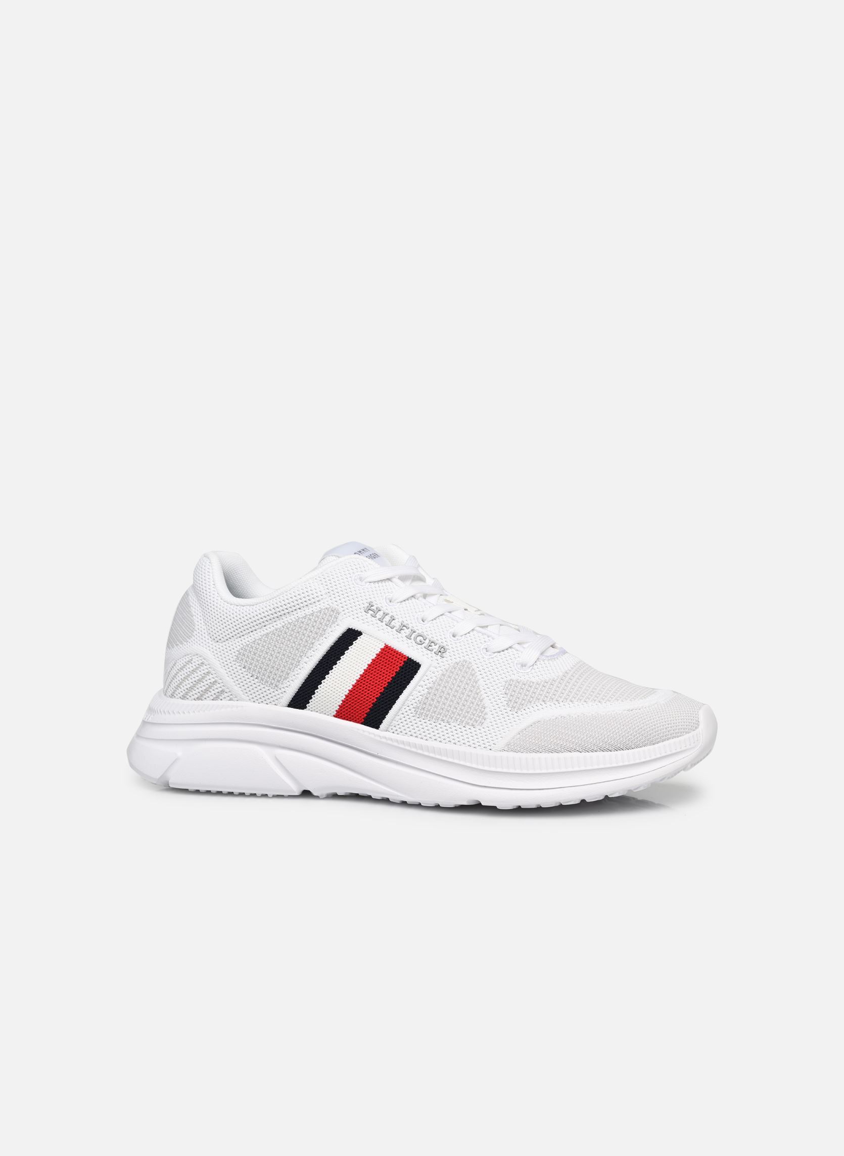 Zapatillas MODERN RUNNER KNIT EVO ESS hombre blanco Tommy Hilfiger Zapatillas MODERN RUNNER KNIT EVO ESS hombre blanco WHITE