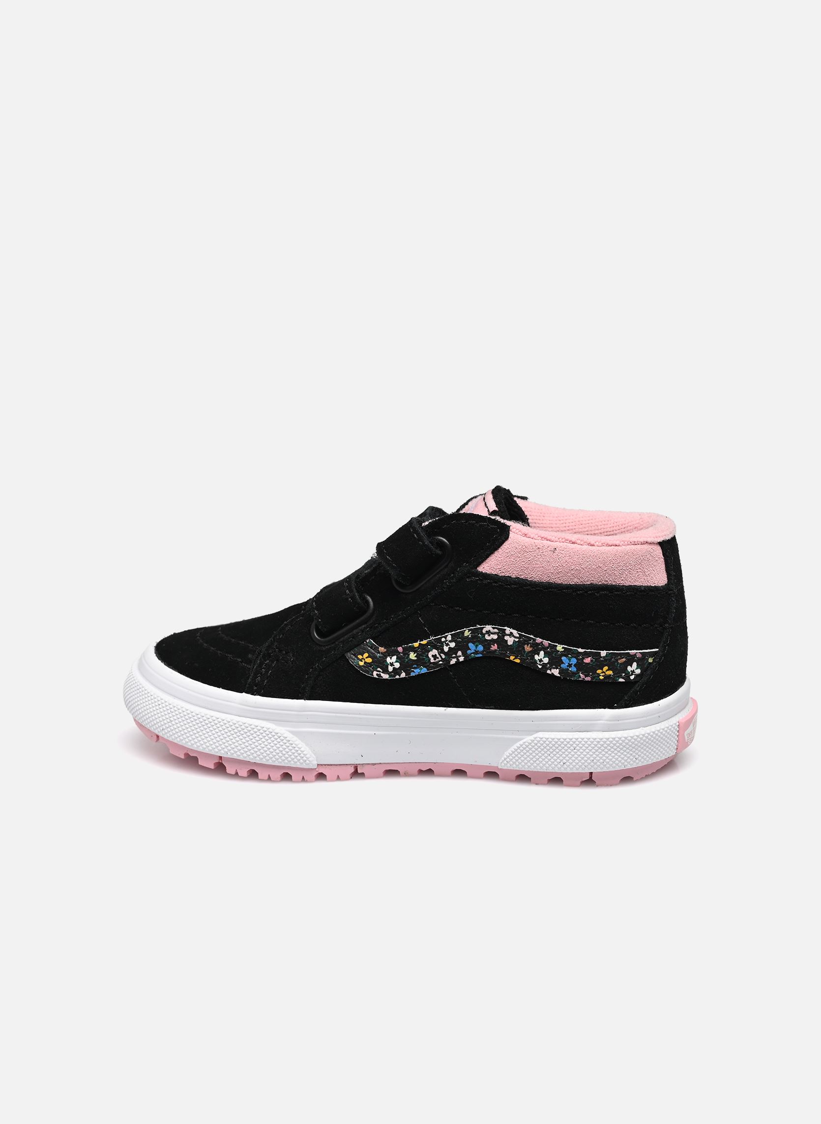 Baskets MTE SK8-Mid Reissue V BB fille noir Vans Baskets MTE SK8-Mid Reissue V BB fille noir FLORAL BLACK/PINK