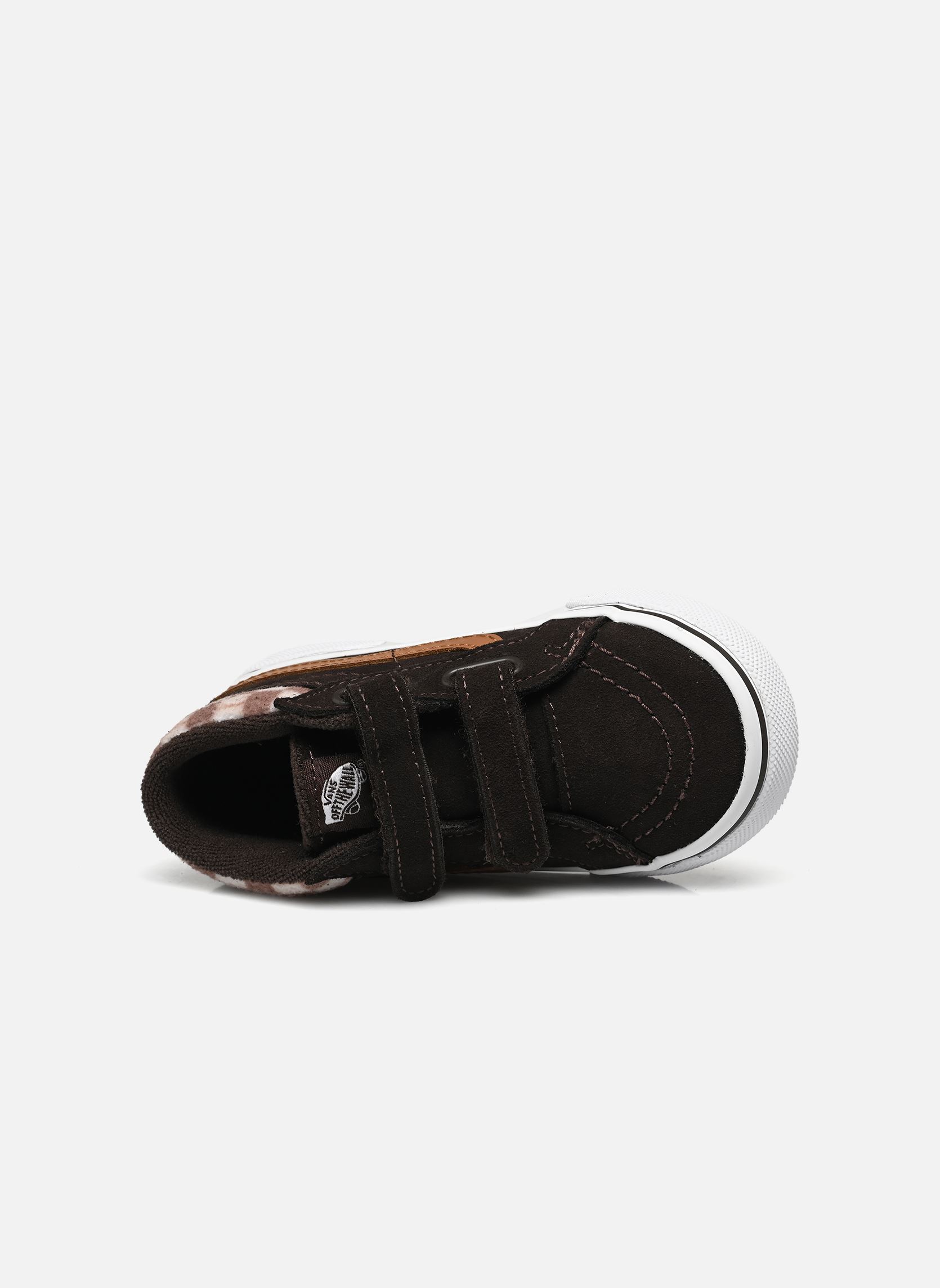 Baskets MTE SK8-Mid Reissue V BB garçon marron Vans Baskets MTE SK8-Mid Reissue V BB garçon marron BROWN/TRUE WHITE