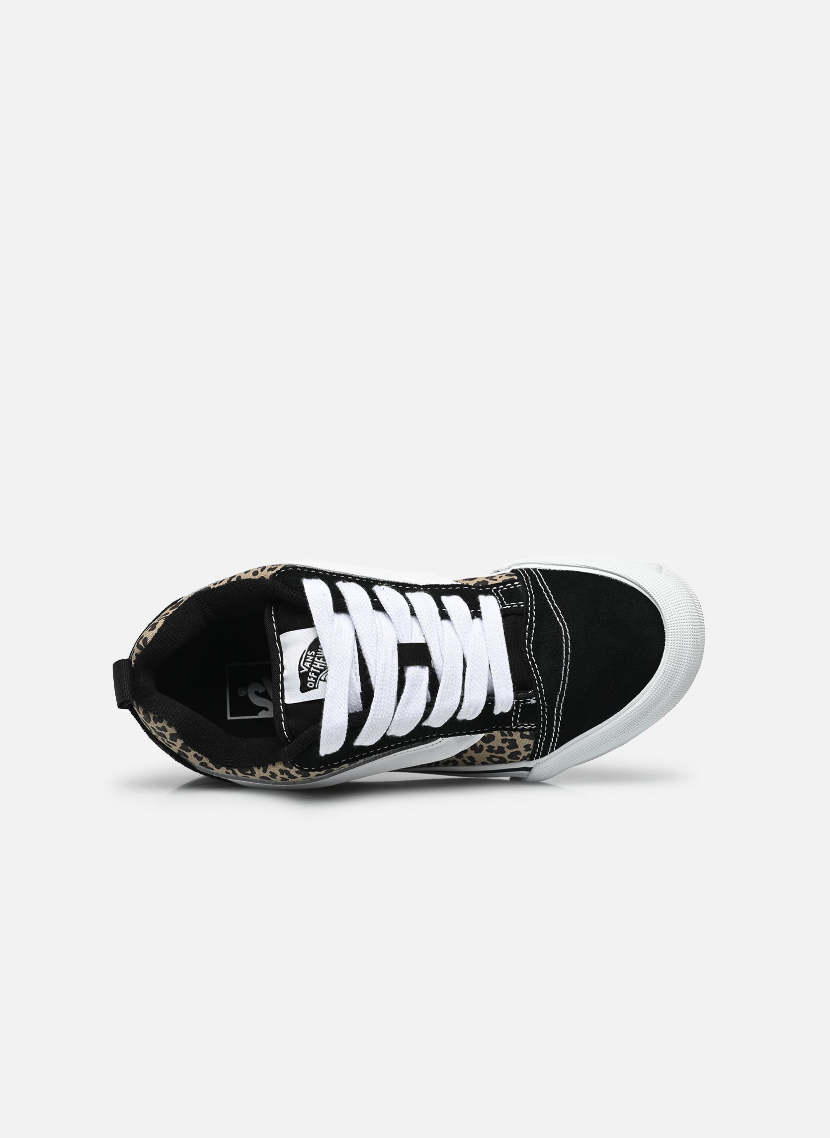 Sneaker JN Knu Skool mädchen schwarz Vans Sneaker JN Knu Skool mädchen schwarz BLACK/LEOPARD
