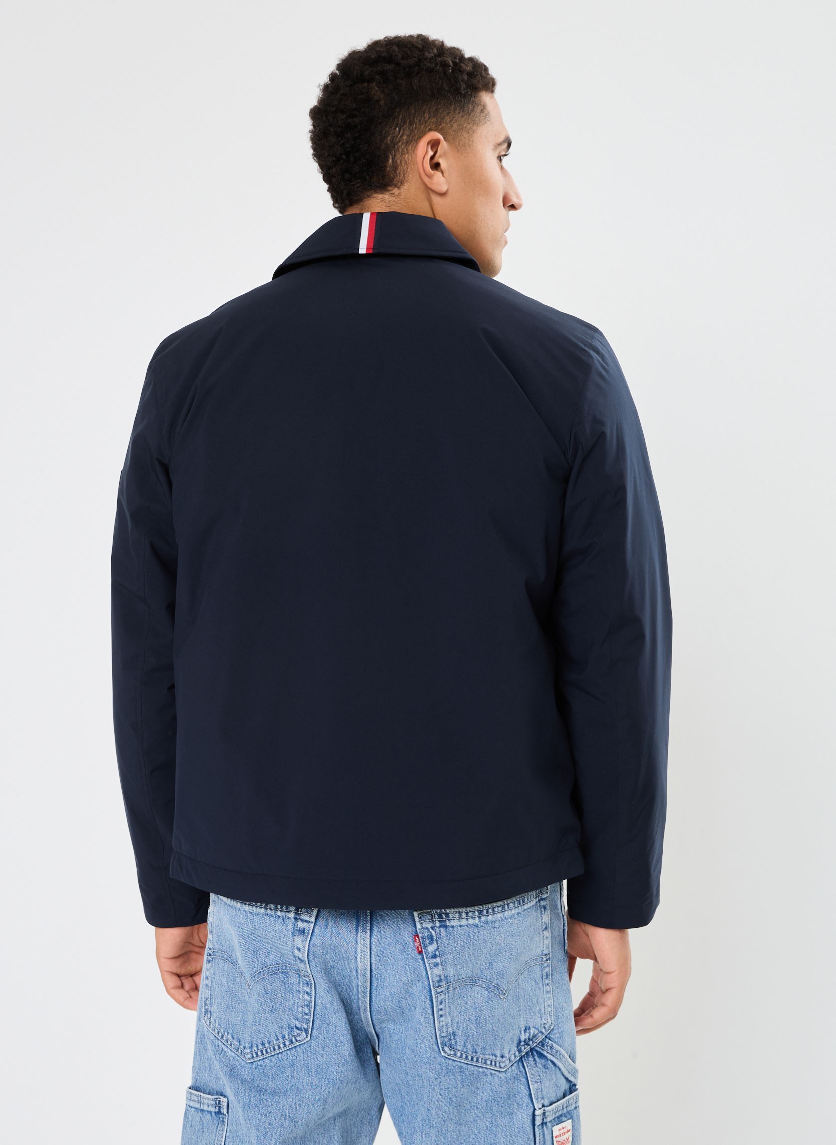 Vestes Padded Ivy Jacket MW0MW36318 homme bleu Tommy Hilfiger Vestes Padded Ivy Jacket MW0MW36318 homme bleu DESERT SKY