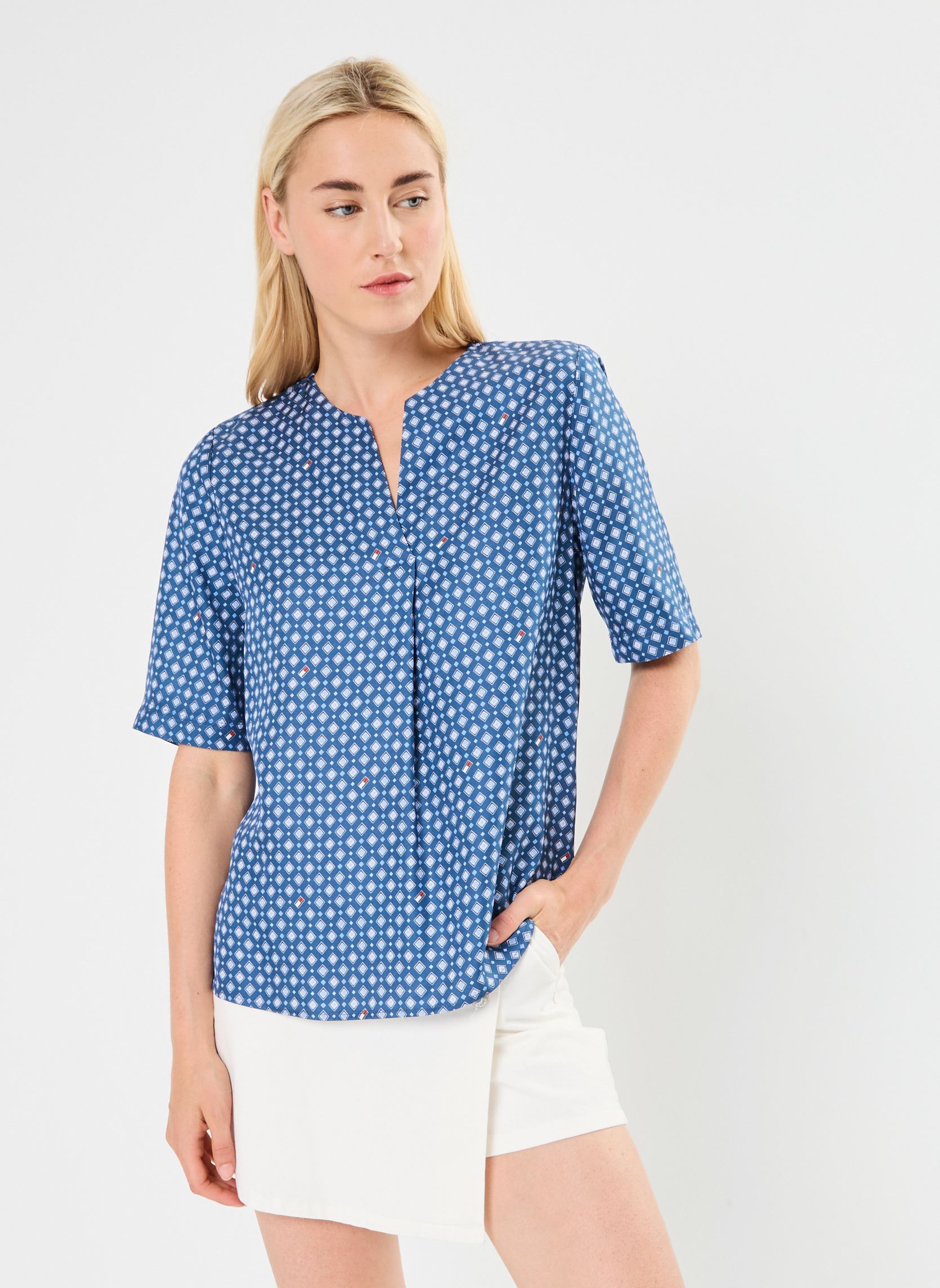 Vêtements Tommy Hilfiger Foulard Stp V Neck WW0WW42727 pour Accessoires - vue 2