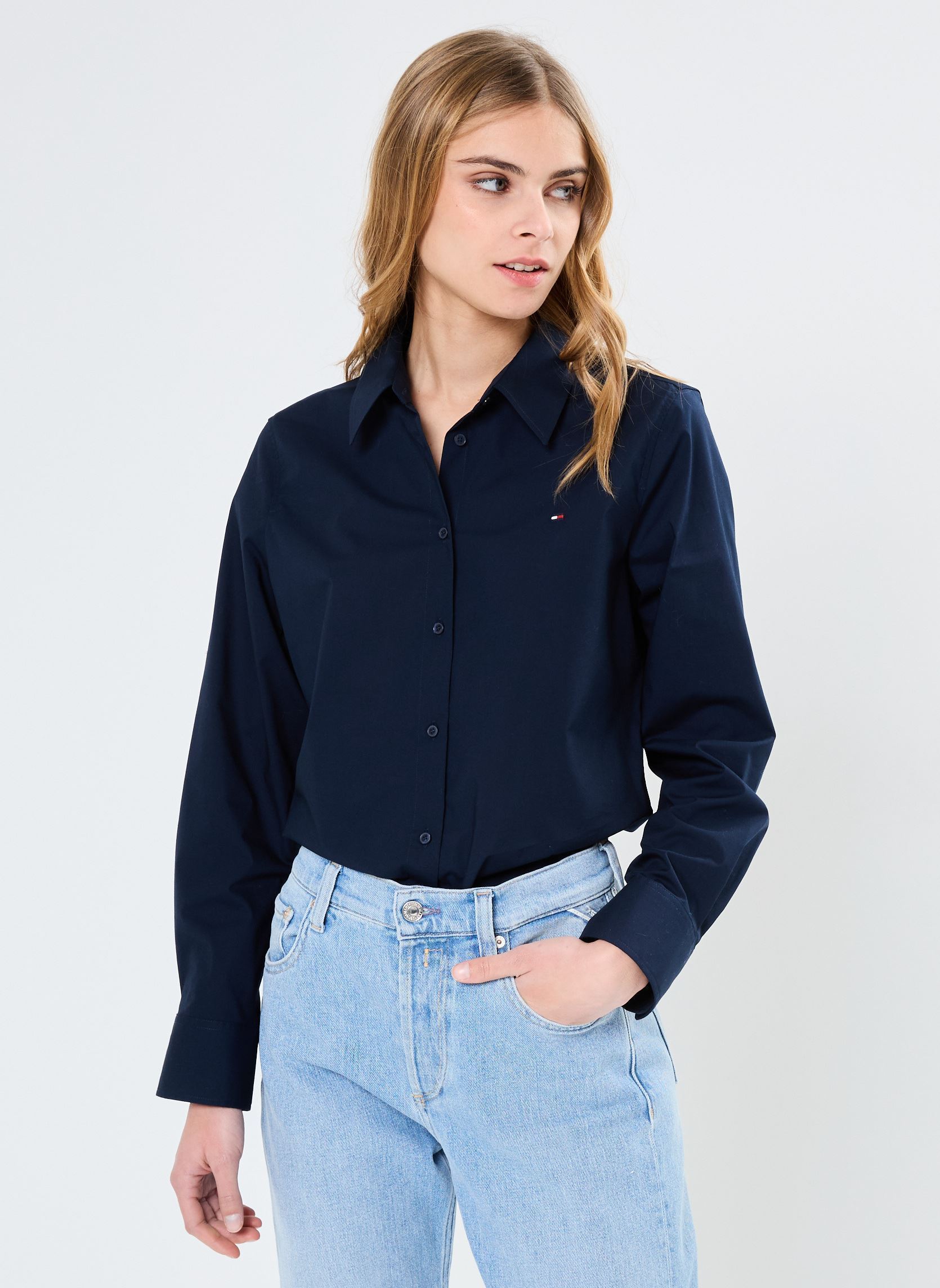 Vêtements Tommy Hilfiger Nos Stretch Regular WW0WW43577 pour Accessoires - vue 2