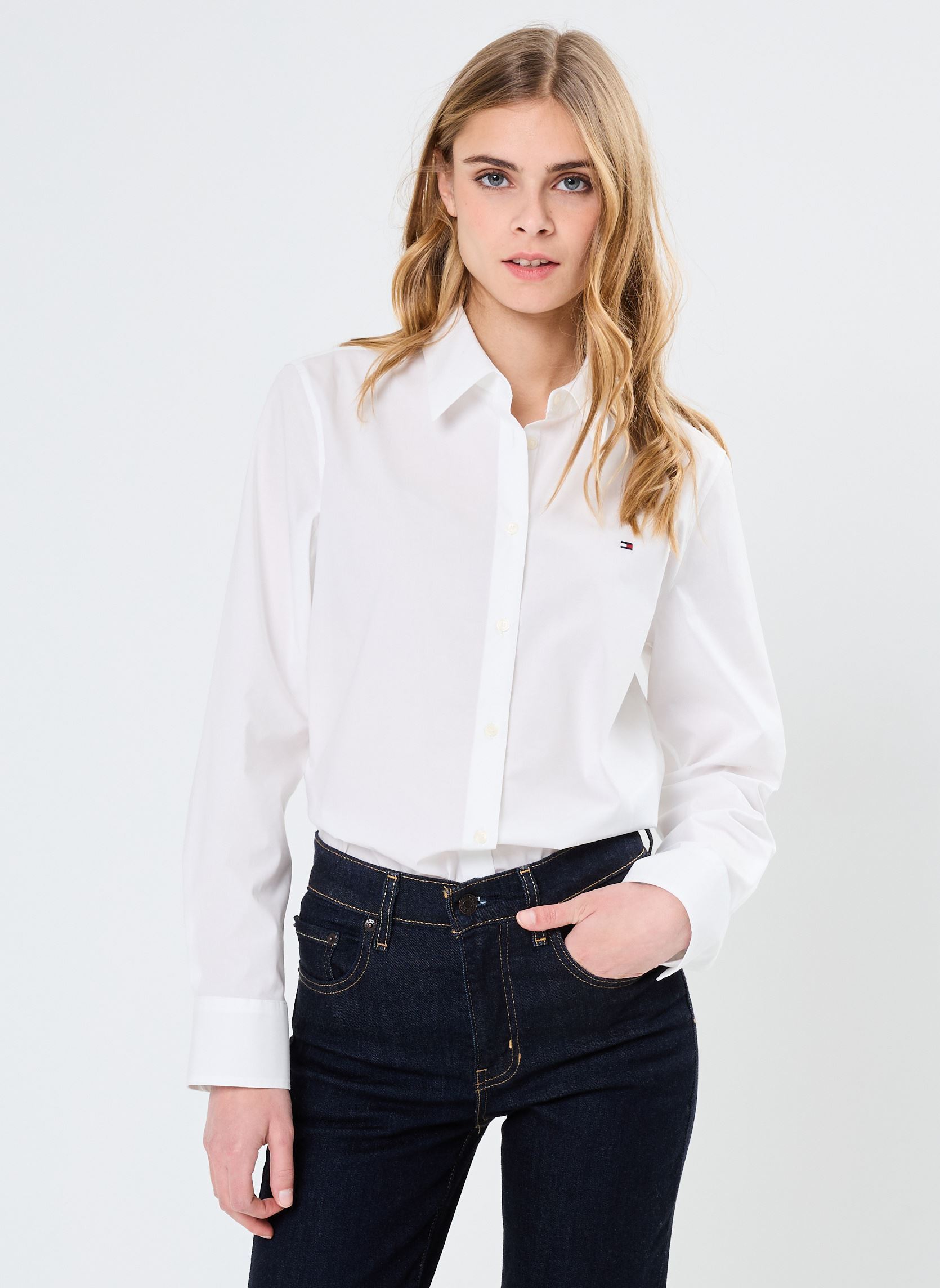 Vêtements Tommy Hilfiger Nos Stretch Regular WW0WW43577 pour Accessoires