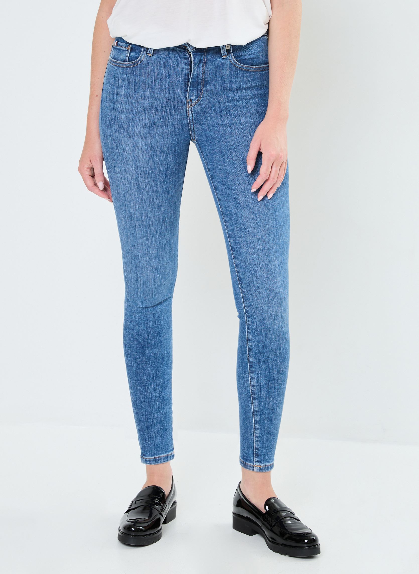 Vêtements Tommy Hilfiger Nos Como Skinny Rw WW0WW42488 pour Accessoires - vue 1