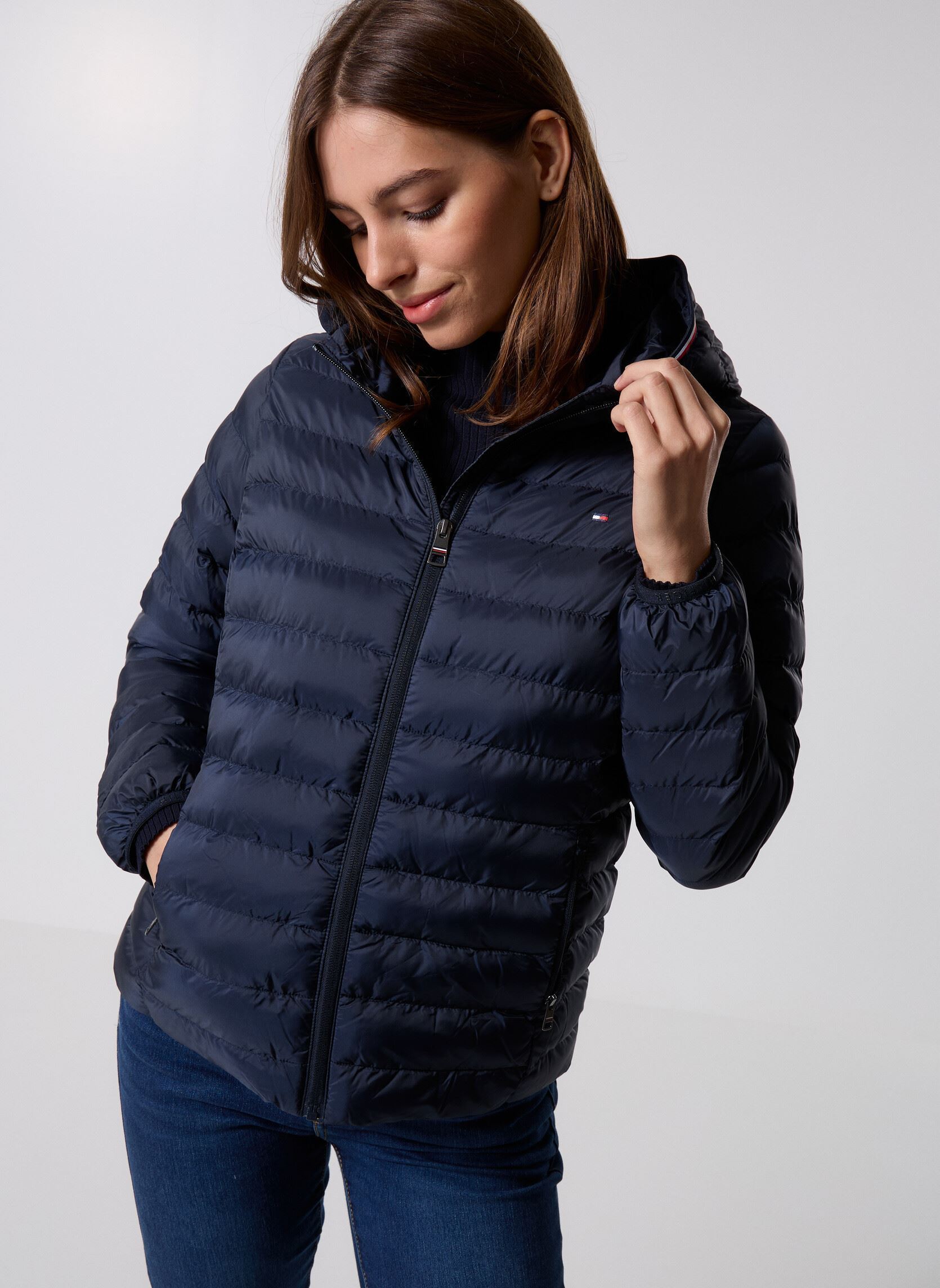 Doudounes Tommy Hilfiger LW PADDED GLOBAL STRIPE JACKET EU - vue 3