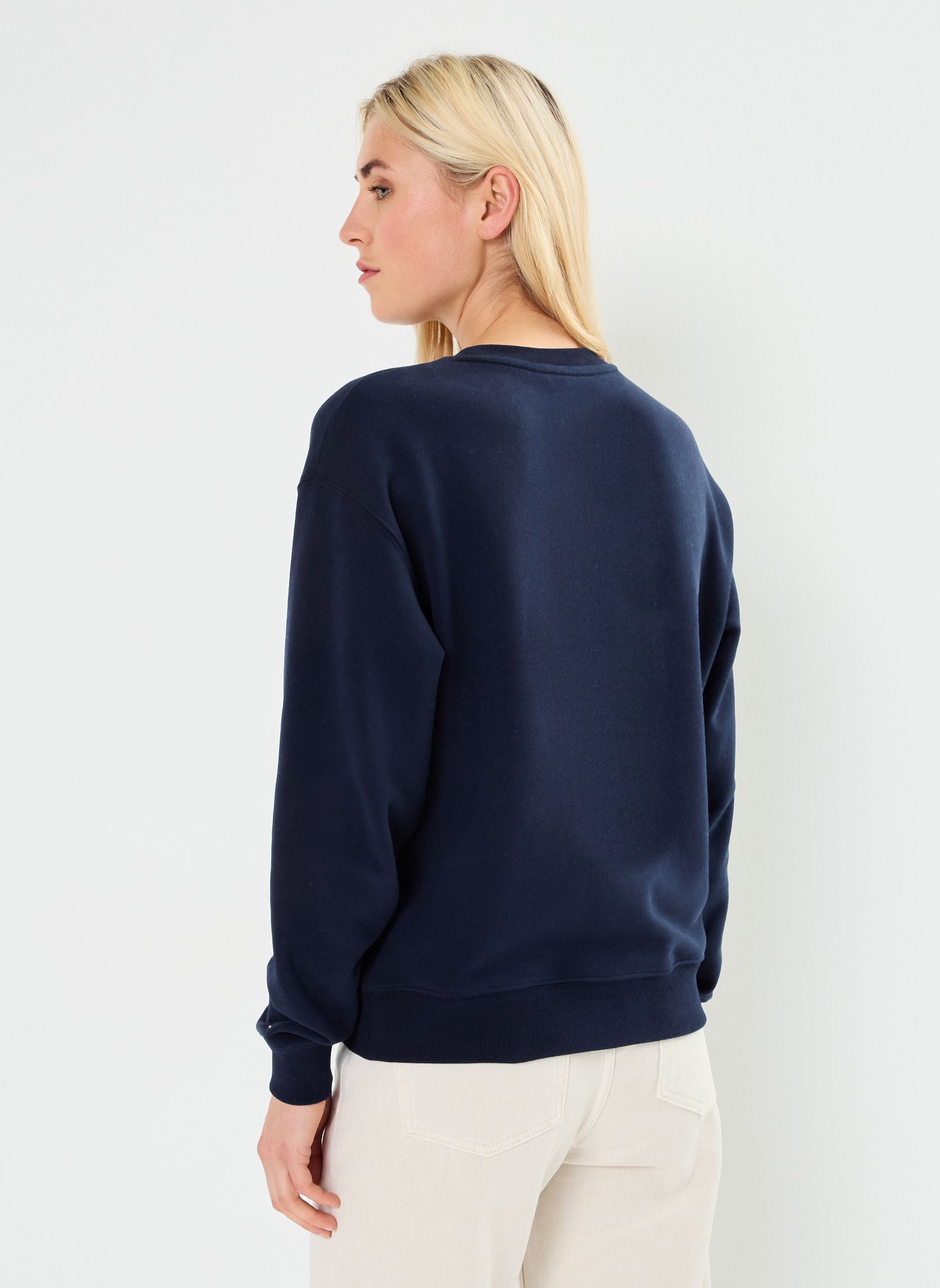 Sweatshirts Mdrn Reg Script Swea WW0WW42615 femme bleu Tommy Hilfiger Sweatshirts Mdrn Reg Script Swea WW0WW42615 femme bleu DESERT SKY
