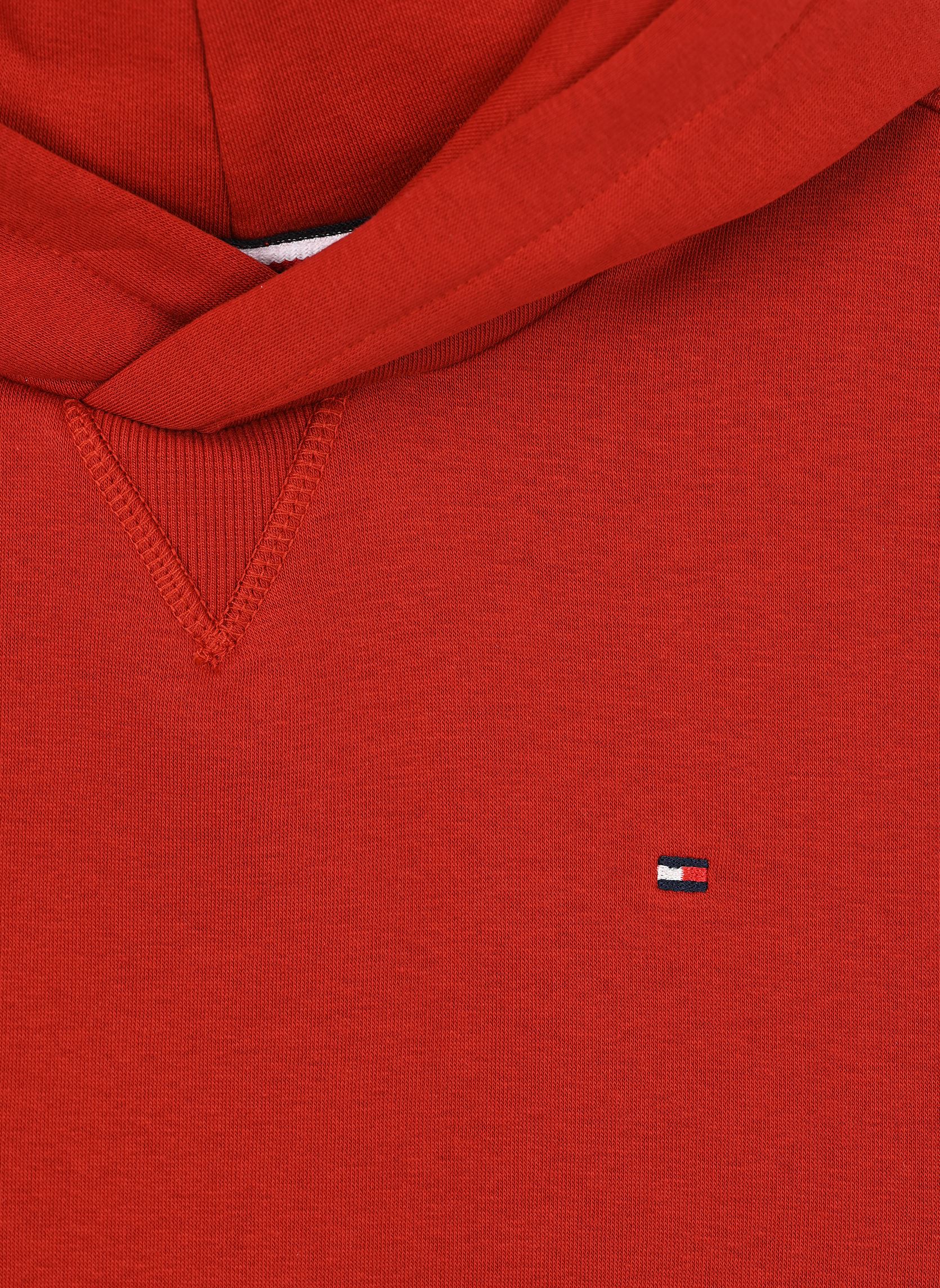 Hoodies U Timeless Fleece Ho KS0KS00562 jongens rood Tommy Hilfiger Hoodies U Timeless Fleece Ho KS0KS00562 jongens rood DARK MAGMA