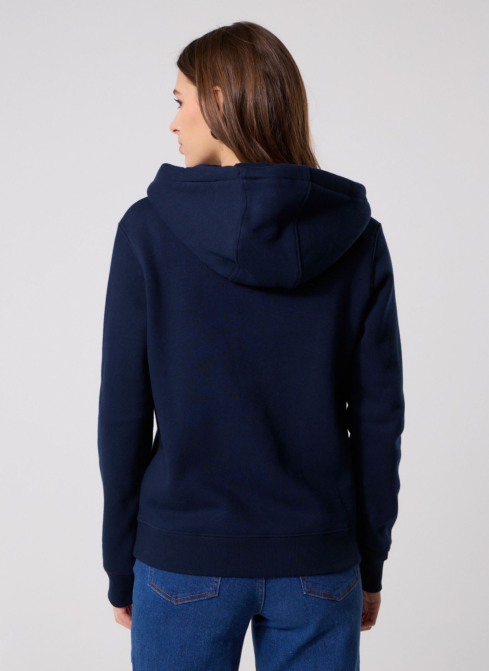 Sweaters met rits Tjw Reg S Flag Zip T DW0DW19729 dames blauw Tommy Jeans Sweaters met rits Tjw Reg S Flag Zip T DW0DW19729 dames blauw DARK NIGHT NAVY
