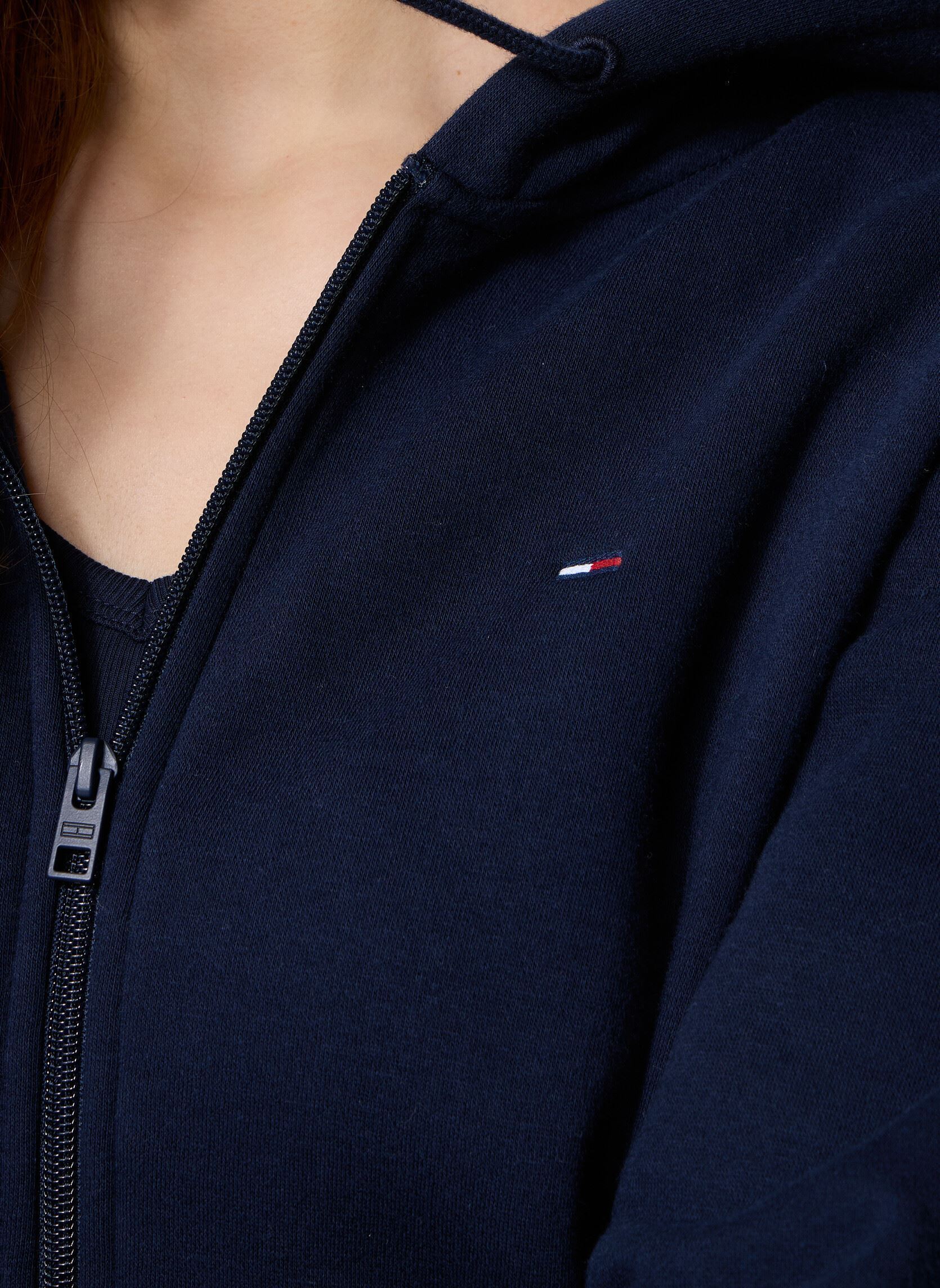 Sweaters met rits Tjw Reg S Flag Zip T DW0DW19729 dames blauw Tommy Jeans Sweaters met rits Tjw Reg S Flag Zip T DW0DW19729 dames blauw DARK NIGHT NAVY