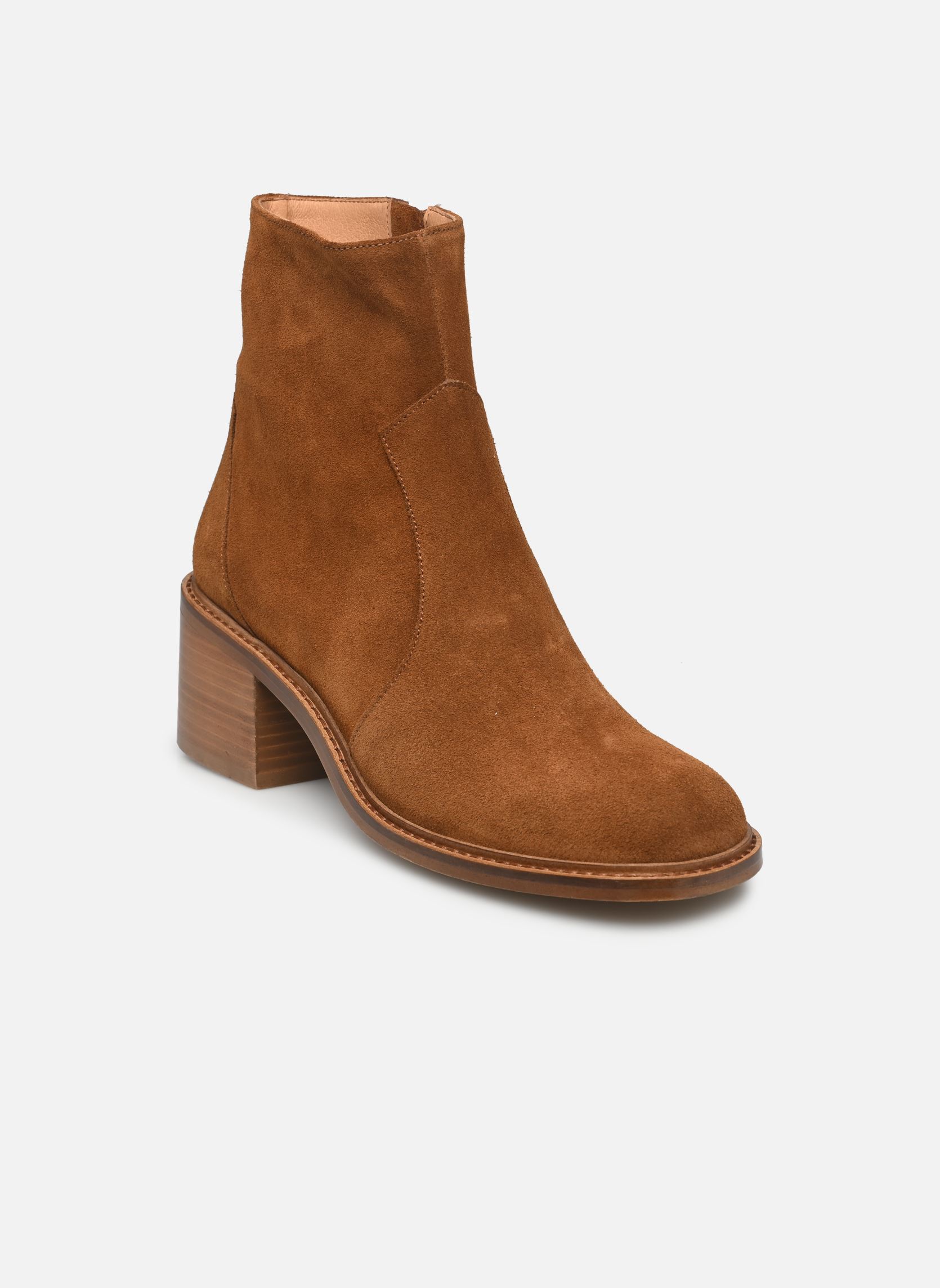 Stiefeletten und Stiefel Esminaria damen braun Georgia Rose Stiefeletten und Stiefel Esminaria damen braun COGNAC