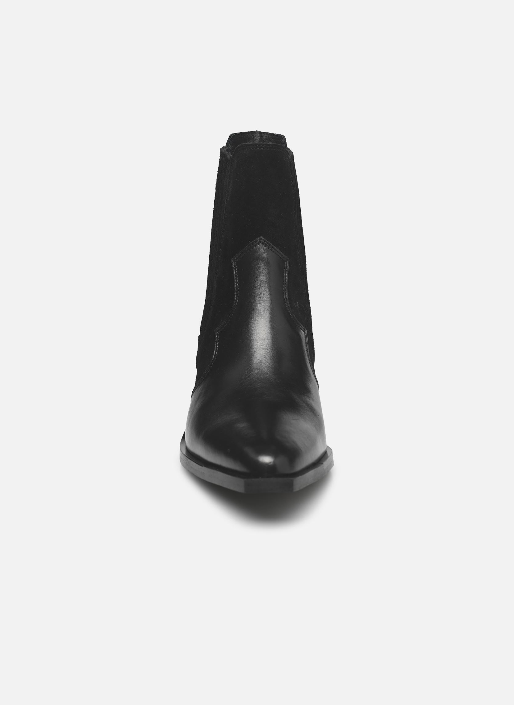 Cowboy-Stiefeletten Georgia Western damen schwarz Georgia Rose Cowboy-Stiefeletten Georgia Western damen schwarz NOIR