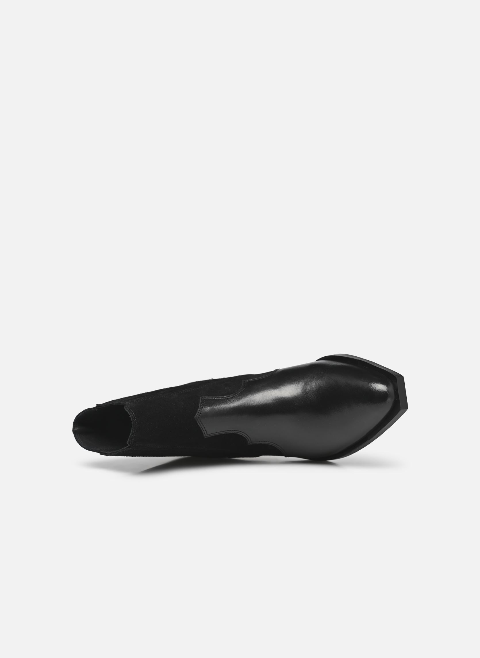 Cowboy-Stiefeletten Georgia Western damen schwarz Georgia Rose Cowboy-Stiefeletten Georgia Western damen schwarz NOIR