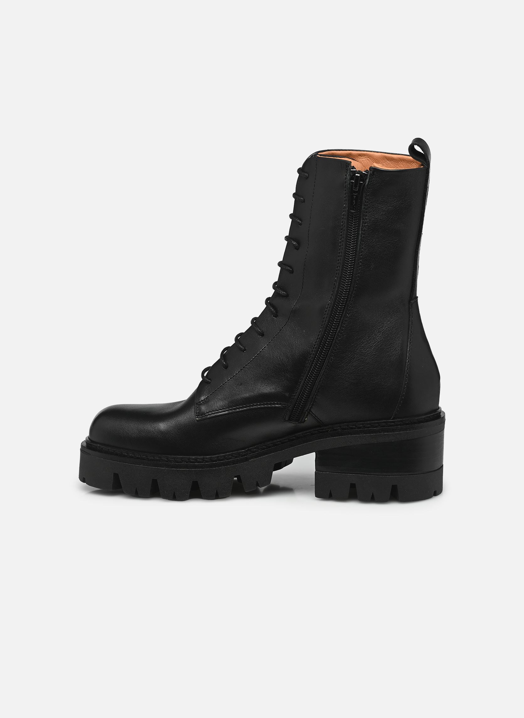 Geschnürte Stiefeletten Eurolia damen schwarz Georgia Rose Geschnürte Stiefeletten Eurolia damen schwarz NOIR