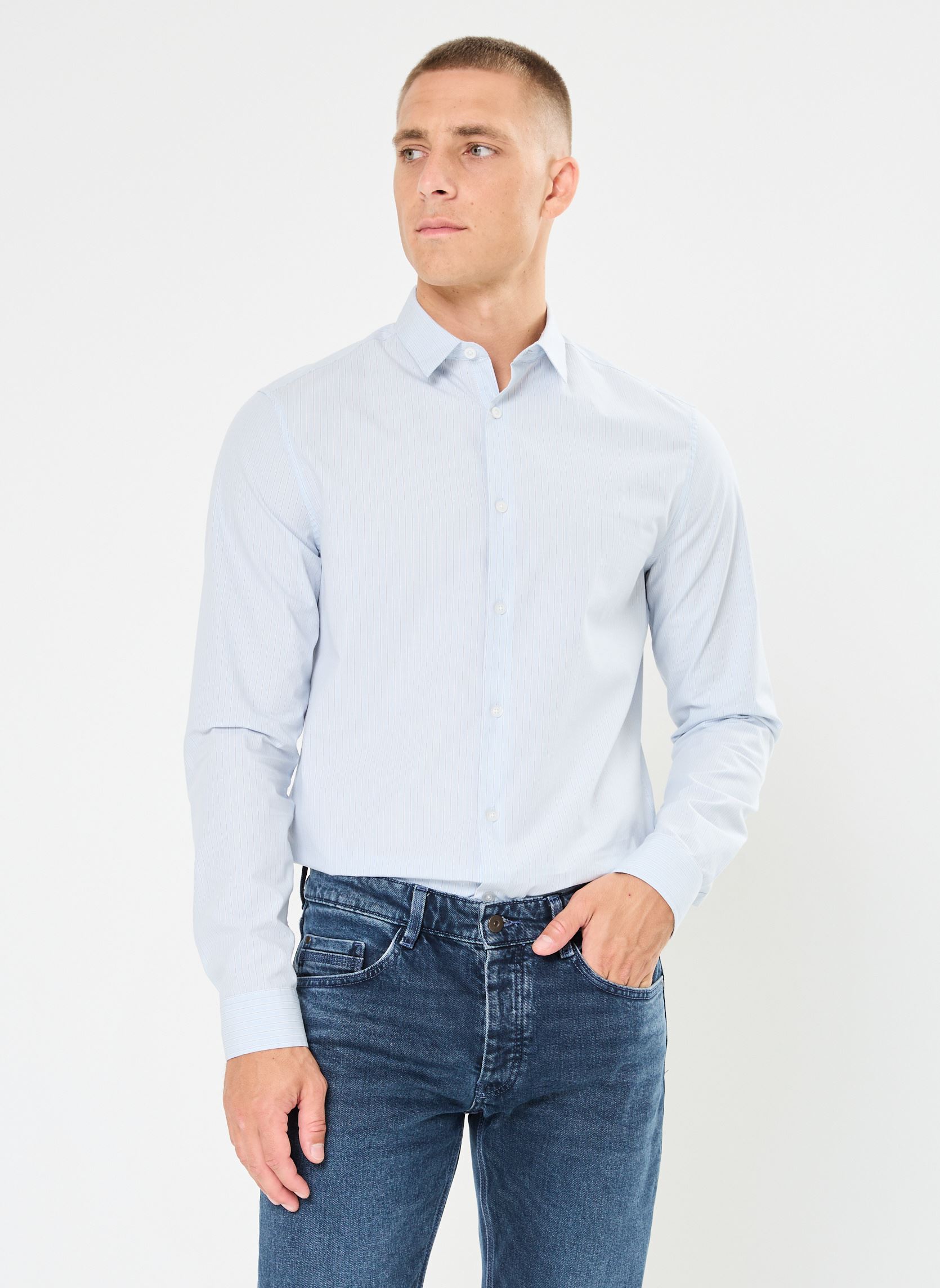 Hemden CALEVI heren blauw Marvin&Co Hemden CALEVI heren blauw SKYWAY