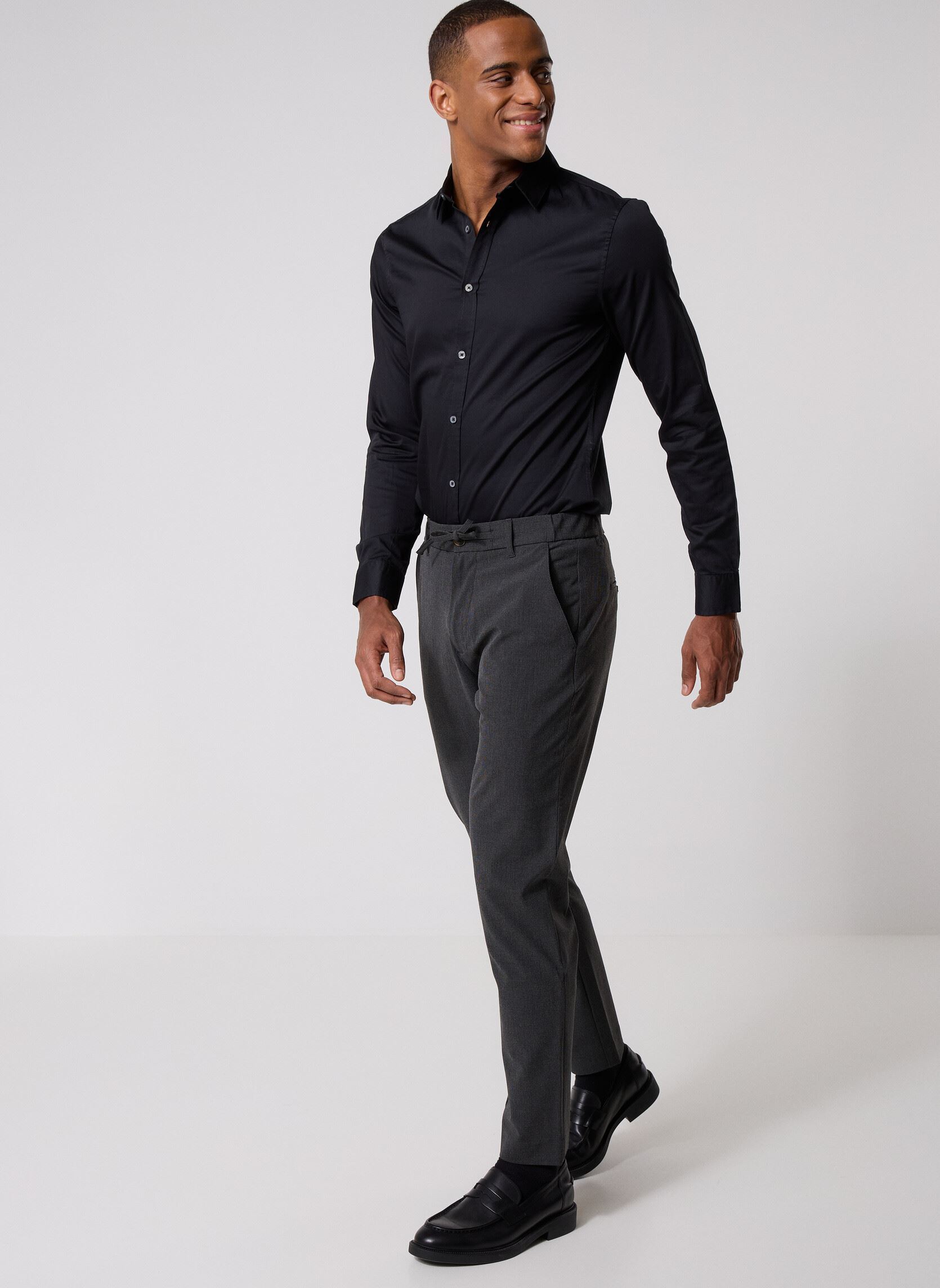 Pantalons chino PALACIO homme gris Marvin&Co Pantalons chino PALACIO homme gris CASTLEROCK