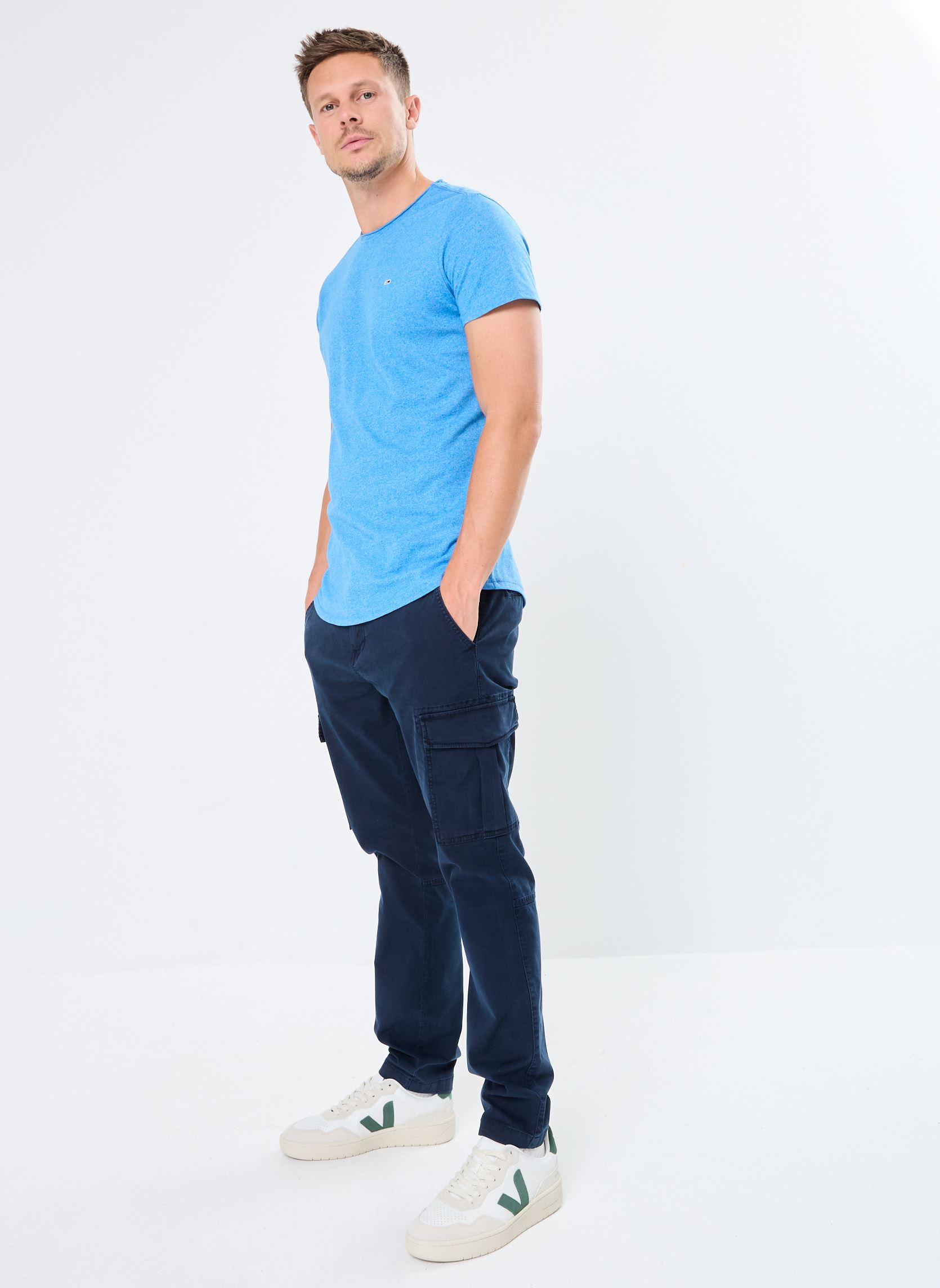 Pantalons chino Tjm Austin Lightweig Dm0Dm19489 homme bleu Tommy Jeans Pantalons chino Tjm Austin Lightweig Dm0Dm19489 homme bleu DARK NIGHT NAVY
