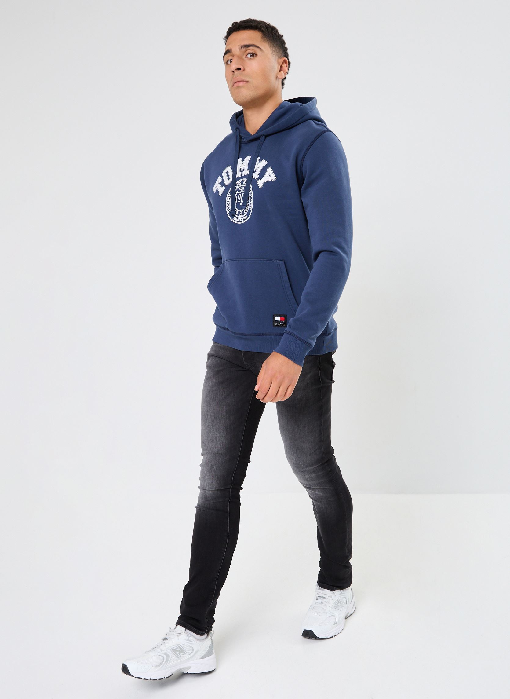 Sweats à capuche Tjm Reg Washed Prep Dm0Dm19235 homme bleu Tommy Jeans Sweats à capuche Tjm Reg Washed Prep Dm0Dm19235 homme bleu DARK NIGHT NAVY