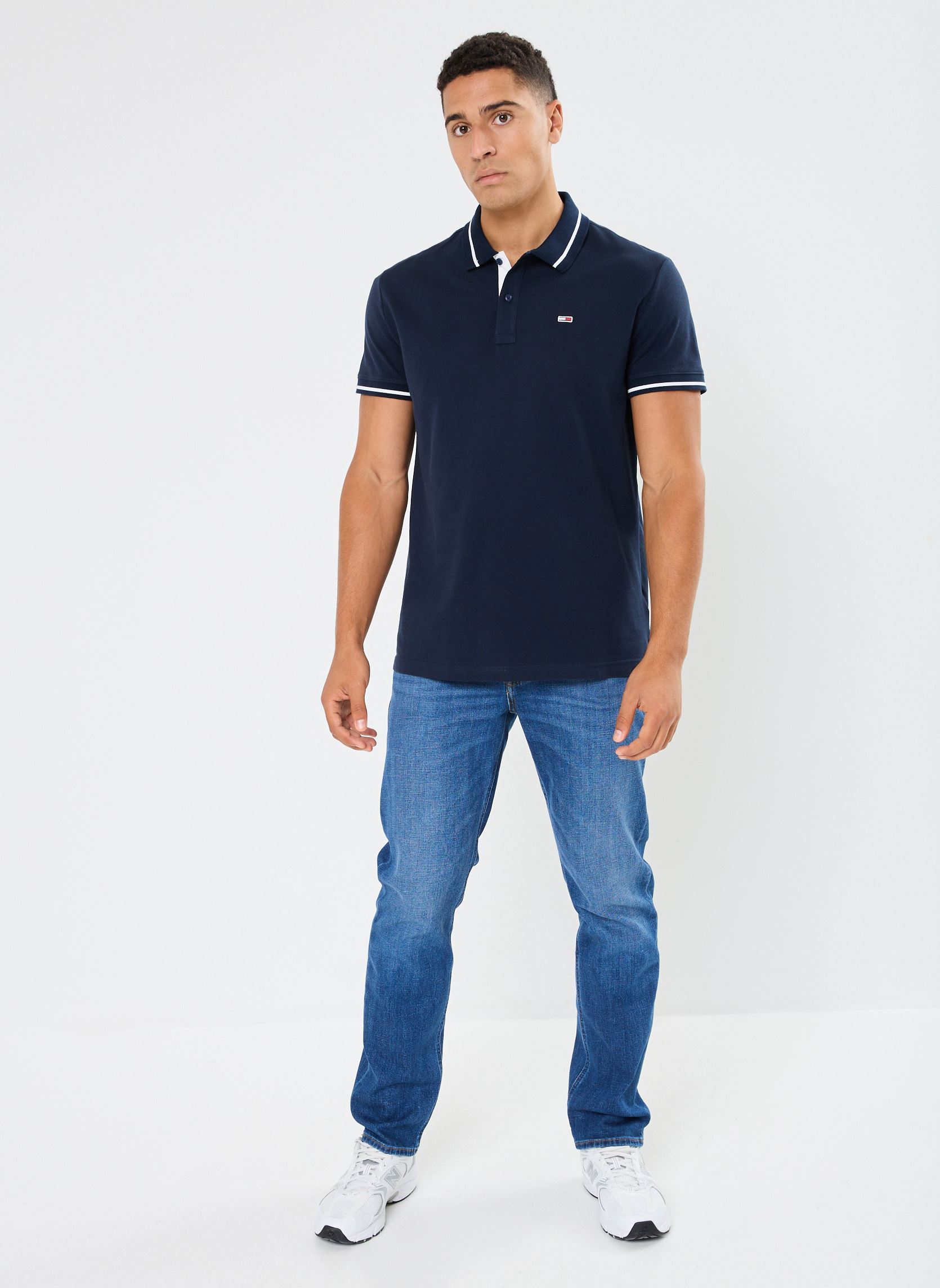 Kurzarm-Poloshirts Tjm Reg Tipping Polo Dm0Dm19504 herren blau Tommy Jeans Kurzarm-Poloshirts Tjm Reg Tipping Polo Dm0Dm19504 herren blau DARK NIGHT NAVY