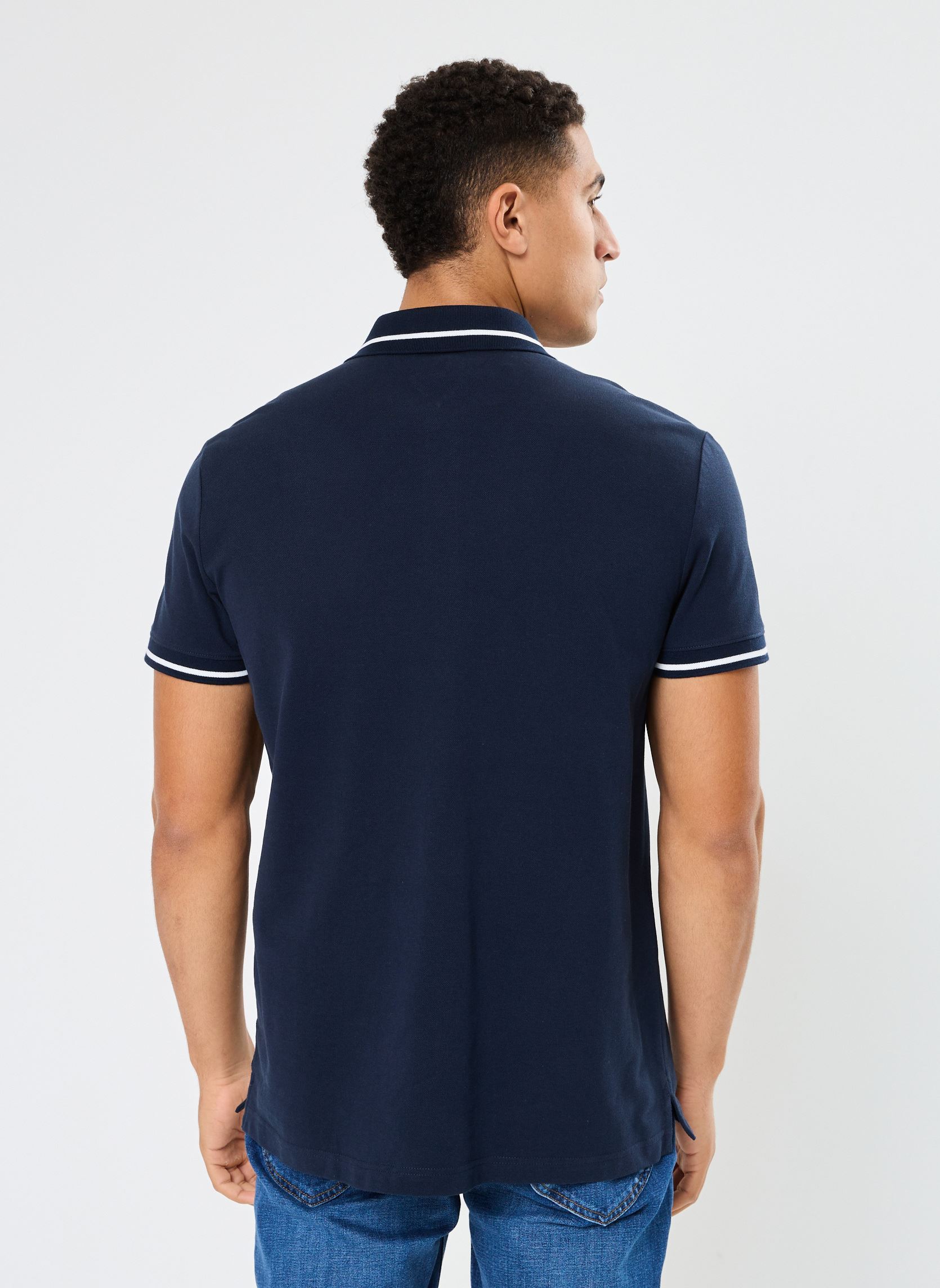Kurzarm-Poloshirts Tjm Reg Tipping Polo Dm0Dm19504 herren blau Tommy Jeans Kurzarm-Poloshirts Tjm Reg Tipping Polo Dm0Dm19504 herren blau DARK NIGHT NAVY