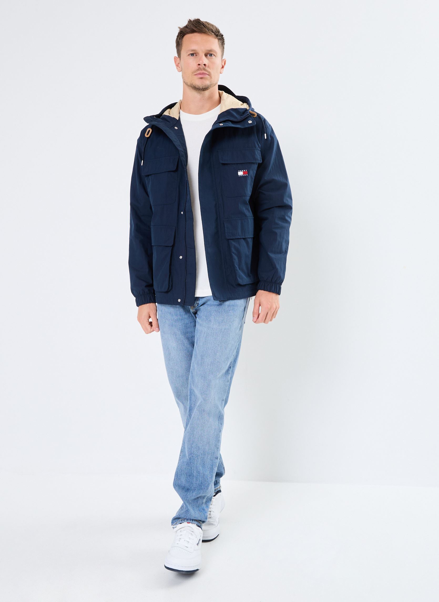 Windbreaker / Windjacken Tjm Utility Parka Dm0Dm18905 herren blau Tommy Jeans Windbreaker / Windjacken Tjm Utility Parka Dm0Dm18905 herren blau DARK NIGHT NAVY