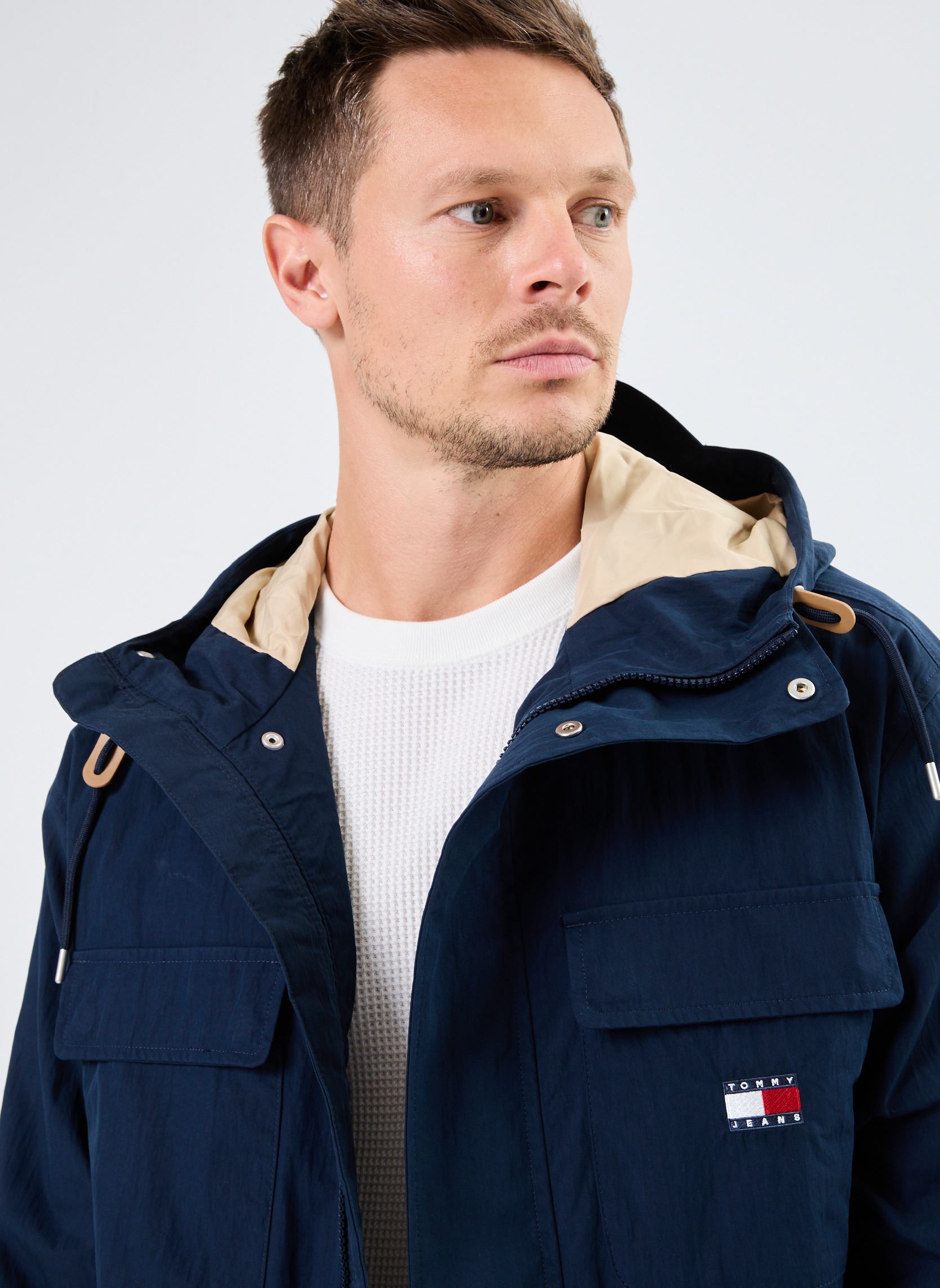 Windbreaker / Windjacken Tjm Utility Parka Dm0Dm18905 herren blau Tommy Jeans Windbreaker / Windjacken Tjm Utility Parka Dm0Dm18905 herren blau DARK NIGHT NAVY