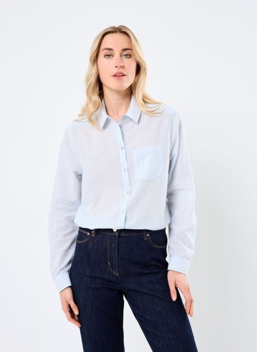 Georgia Rose Lange mouw overhemden CLIVIA-RAYE dames blauw