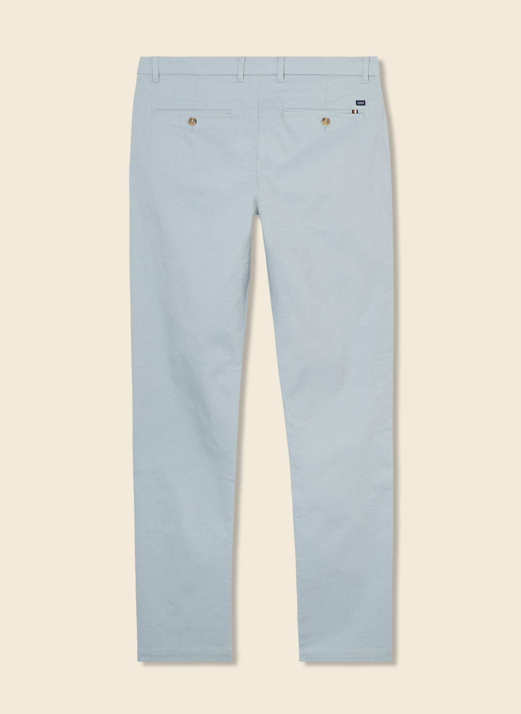 Pantalons droits SADAOCHIN2H homme bleu Bonobo Pantalons droits SADAOCHIN2H homme bleu Bleu clair