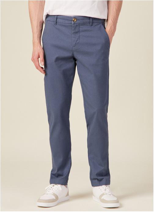 Bonobo Pantalons droits SADAOCHIN2H homme bleu